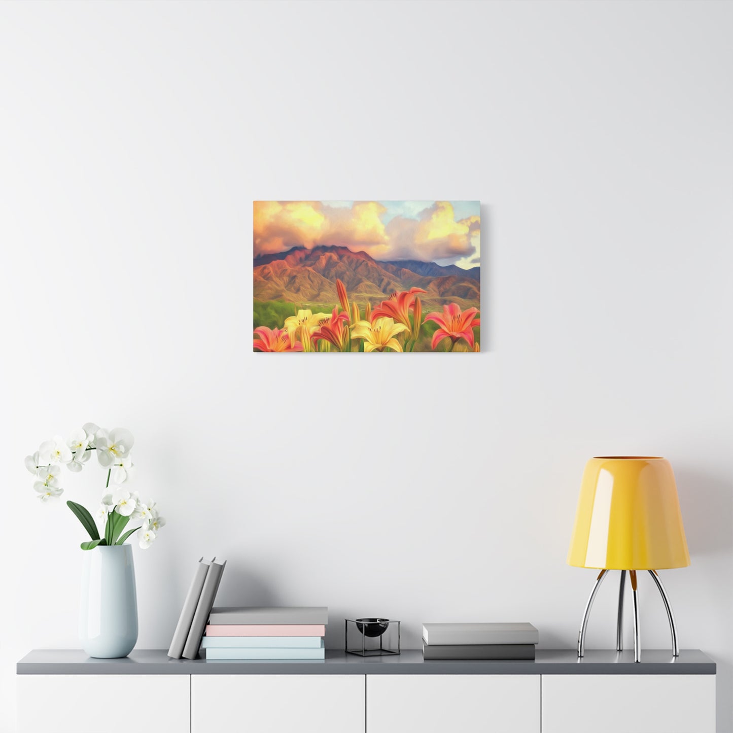 Canvas Print - SF Lillies at Dawn V4