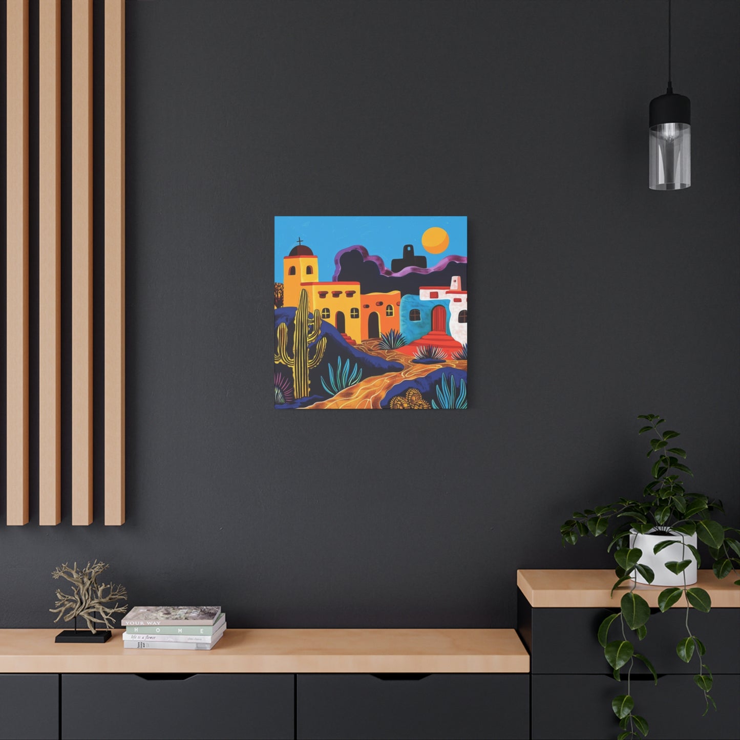 Canvas Wall Art - Bold Street 22 Santa Fe