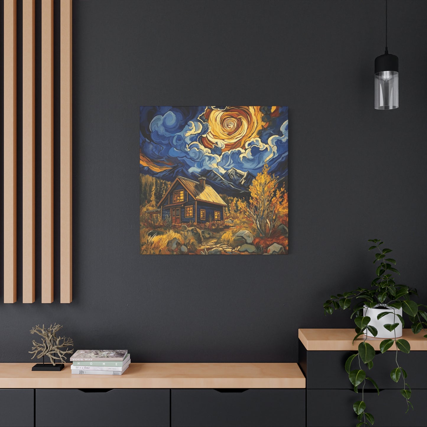 Rustic Colorado Cabine Canvas Art