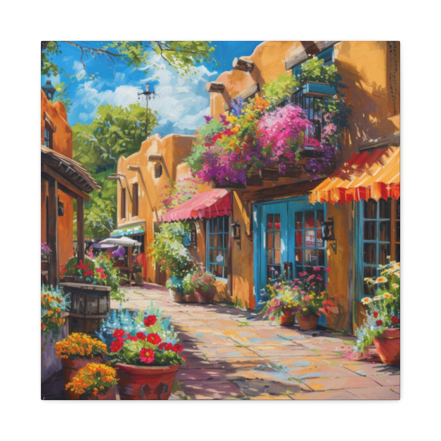 Canvas Print Santa Fe Street