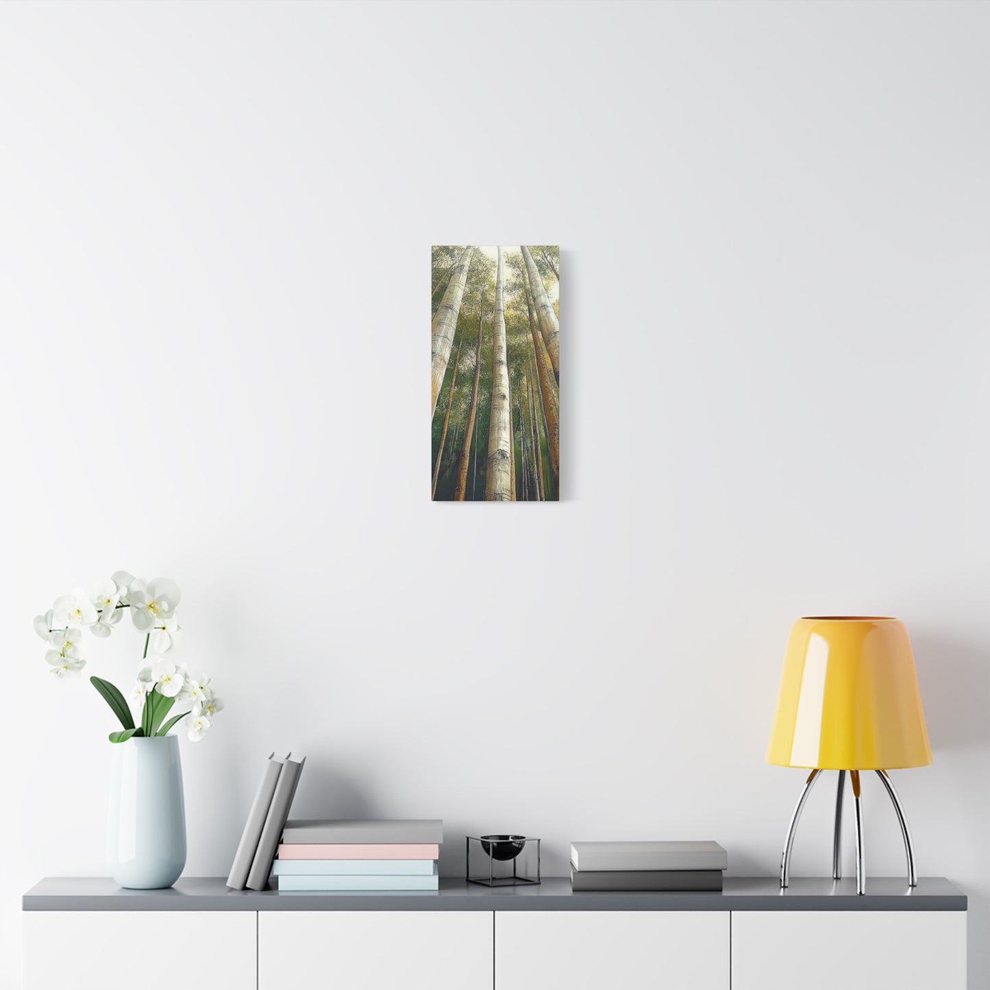 Canvas Art - Tall Aspens