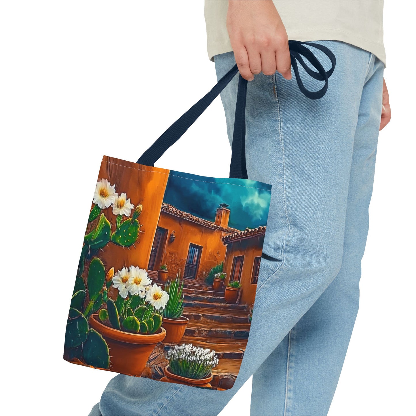 Vibrant Floral Tote Bag, Flower Print Satchel, Eco-Friendly Shopping Bag, Travel Companion, Unique Gift for Nature Lovers