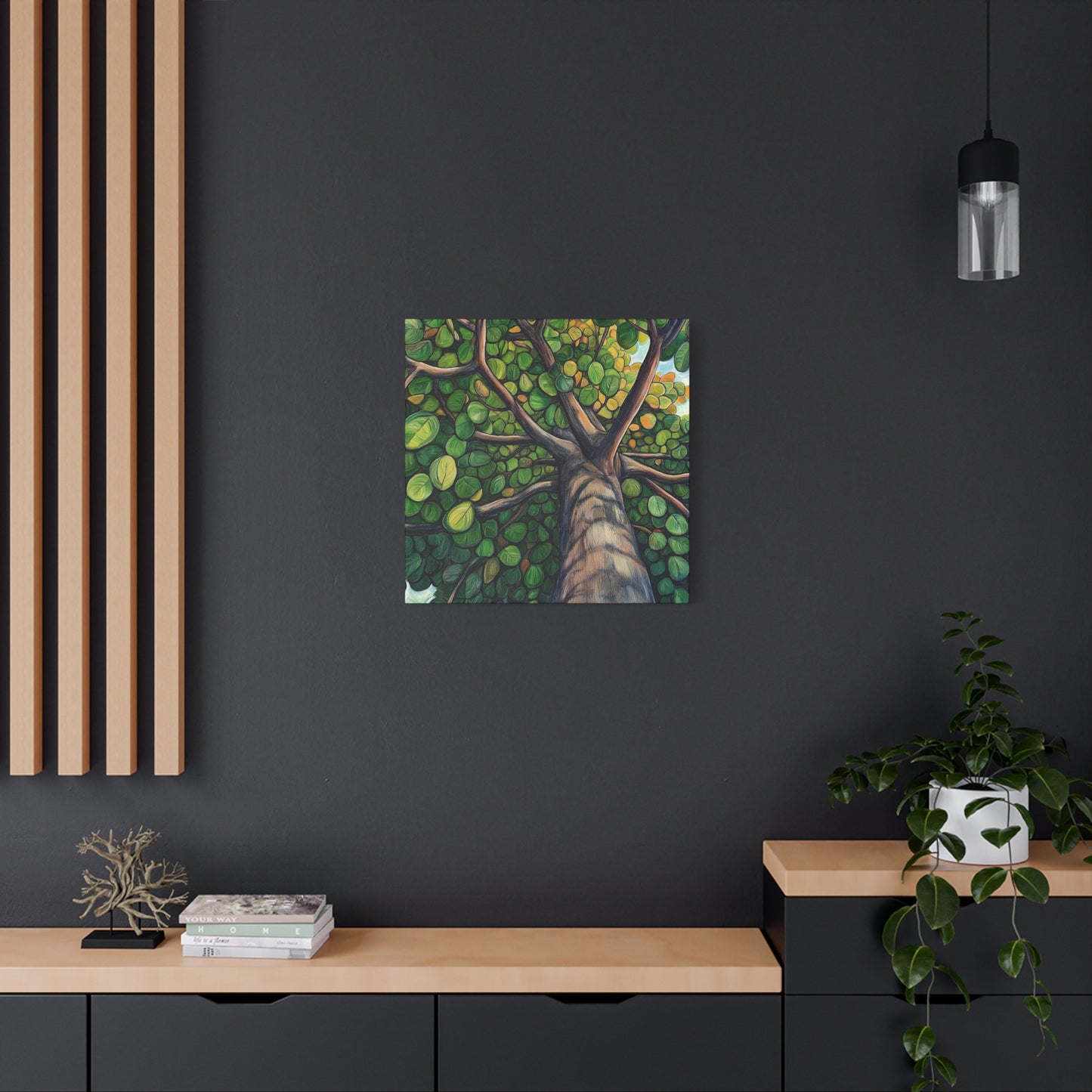 Canvas Print - Amazing Tree #4, Stretched Matte 1 25"