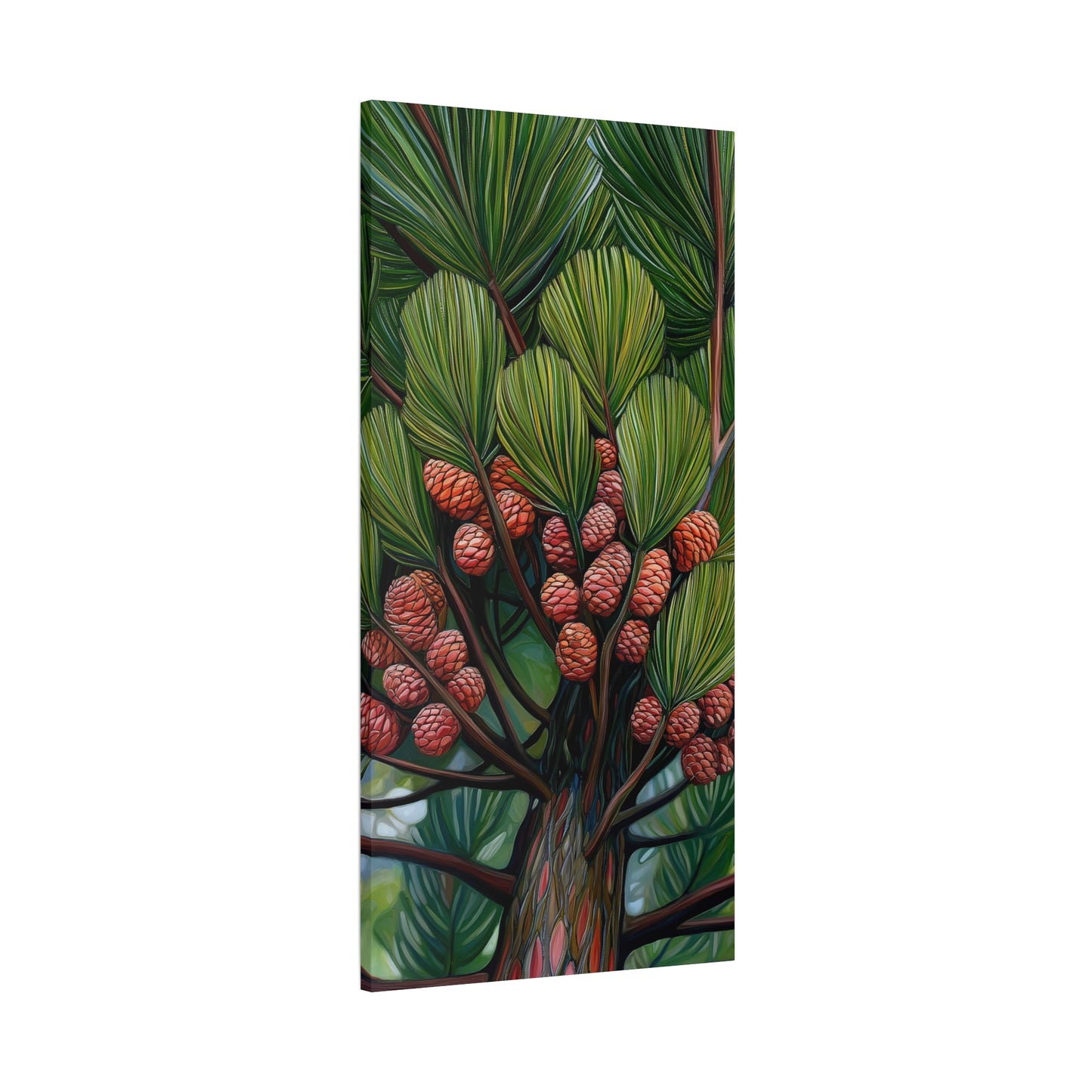 Canvas Wall Art - Tall Pine Tree
