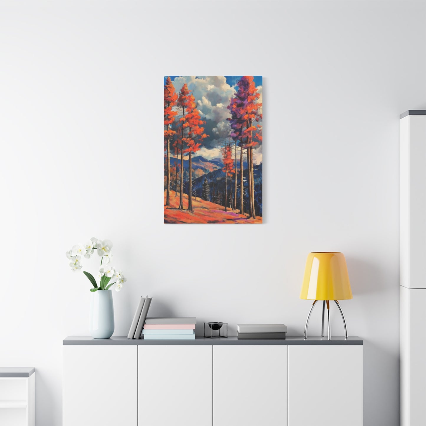 Autumn Landscape Canvas Print – Stunning Forest Wall Art