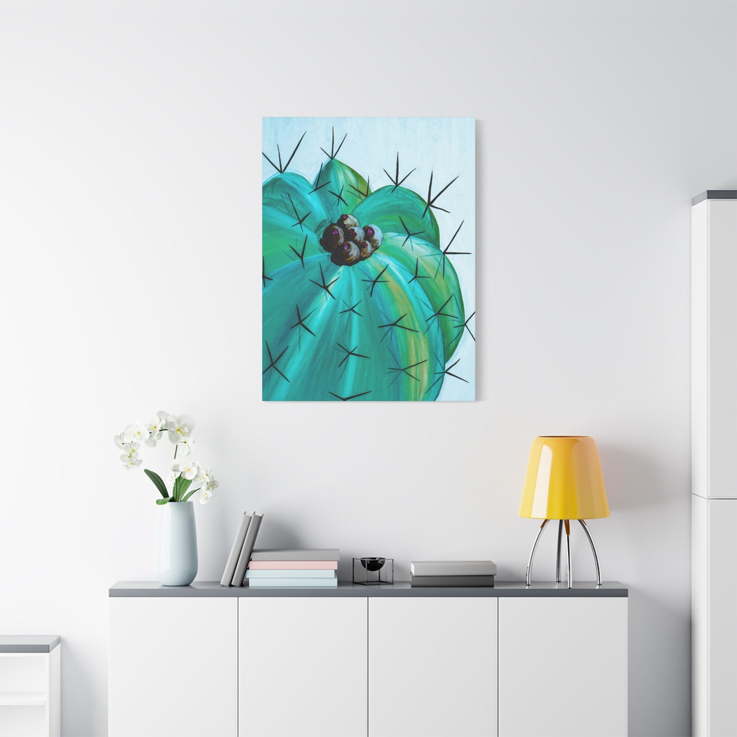 Canvas Print - Barrel Cactus Two