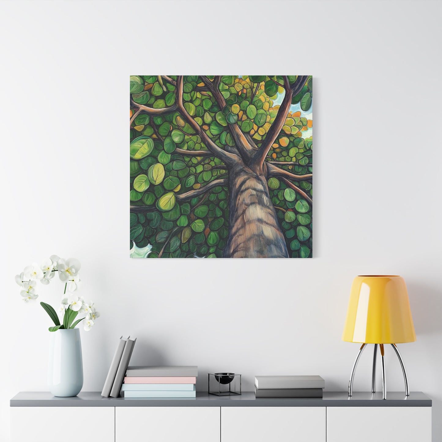 Canvas Print - Amazing Tree #4, Stretched Matte 1 25"