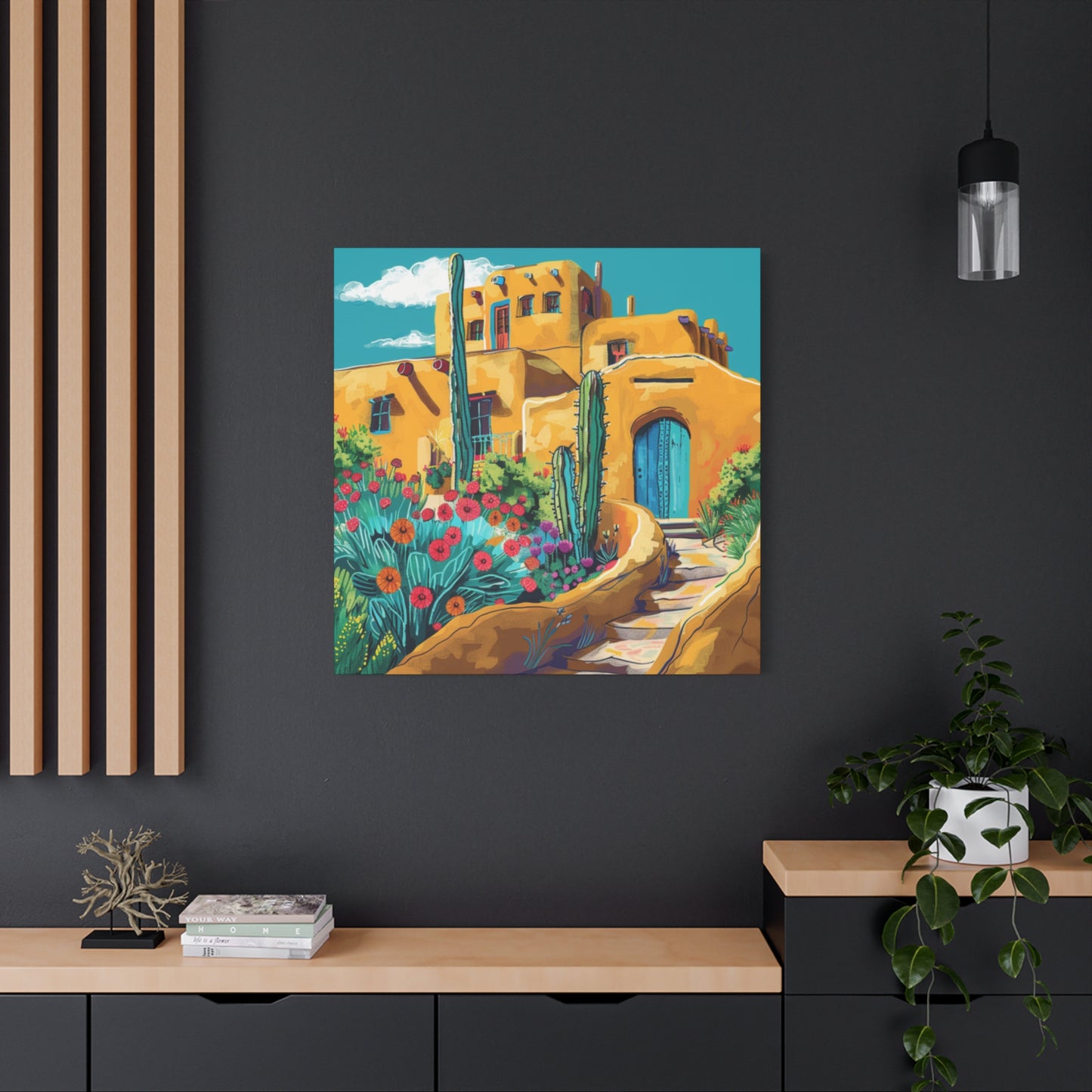 Canvas Print - Pueblo Village 101