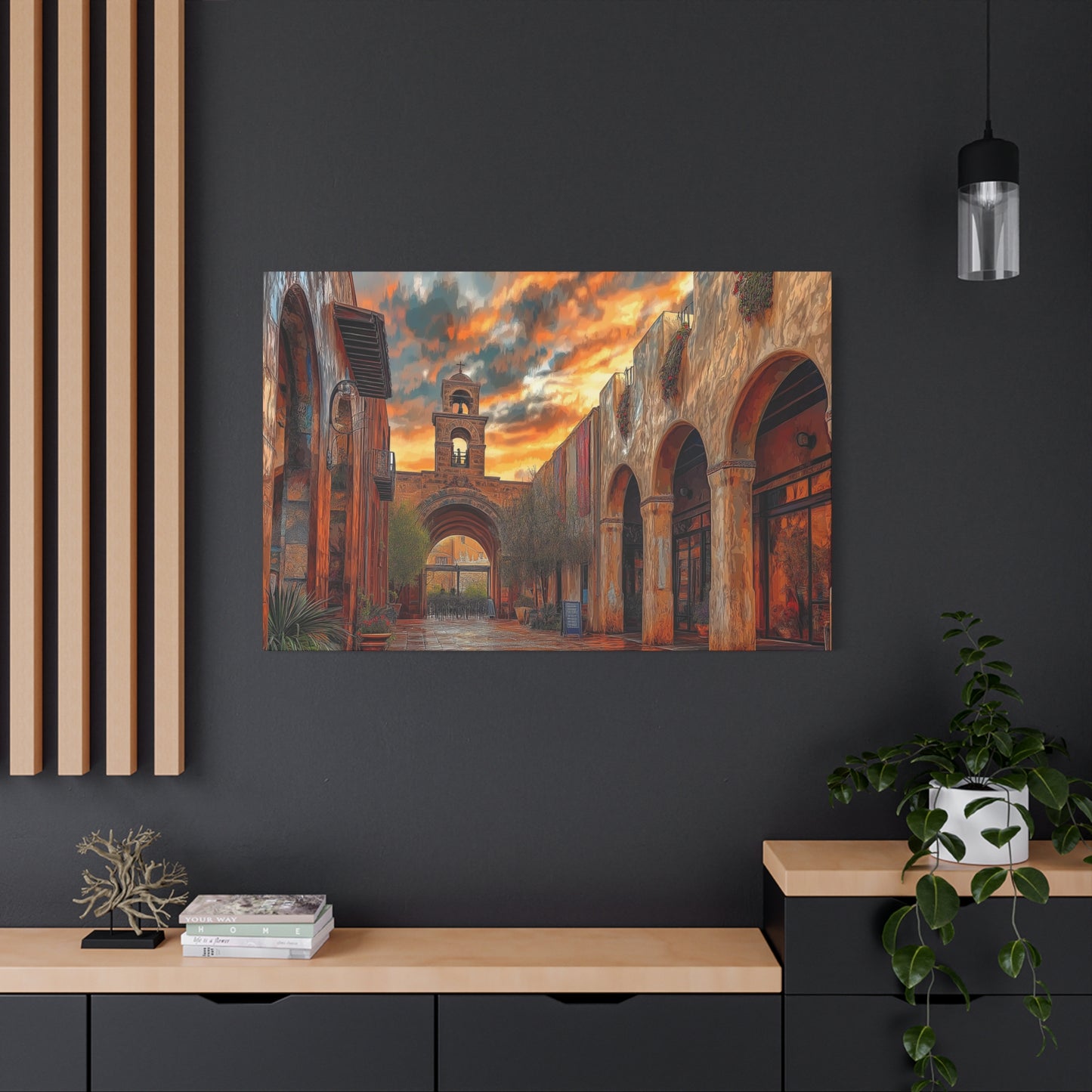 Canvas Print Central View NM