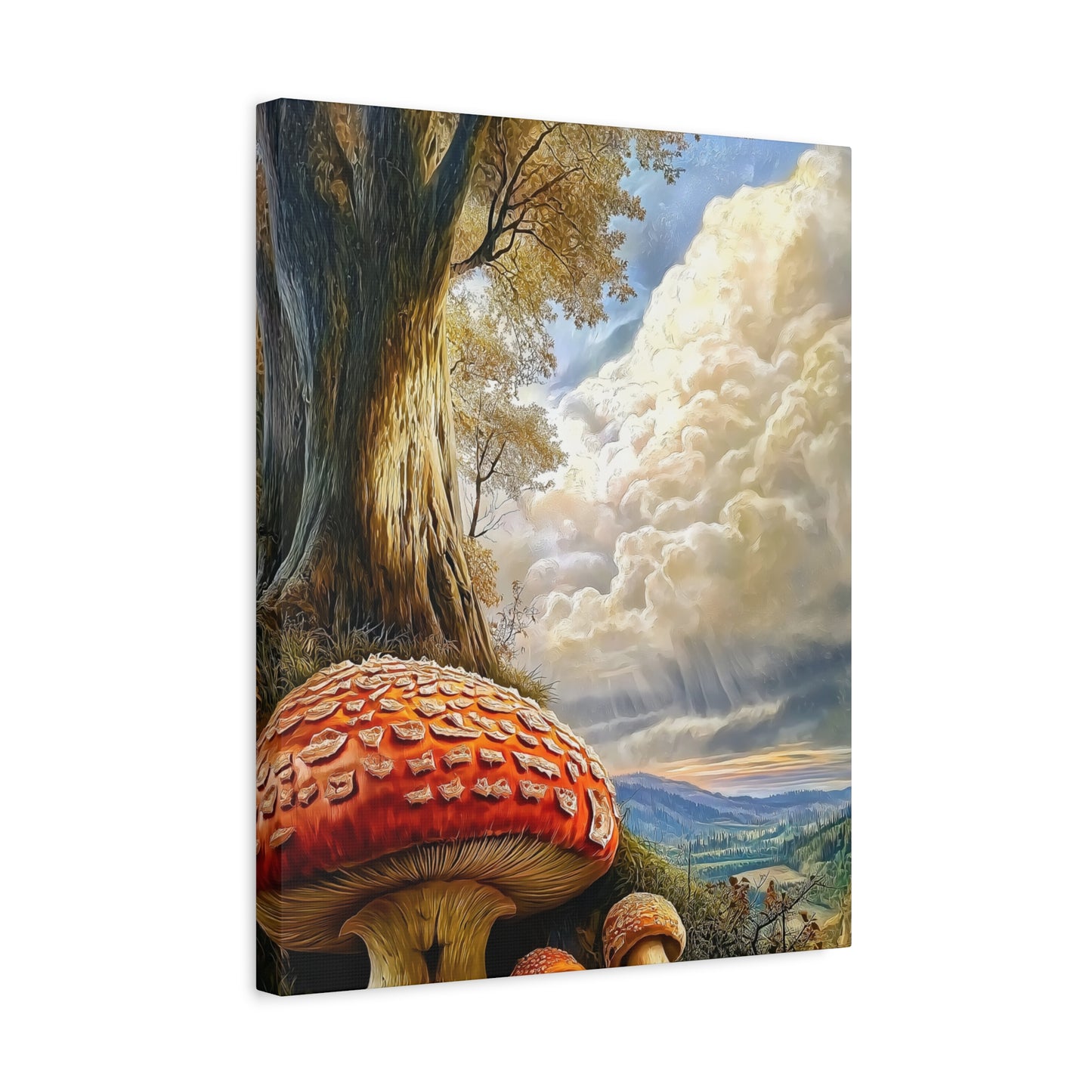 Canvas Print - Giant Red Mushroom in Rockies