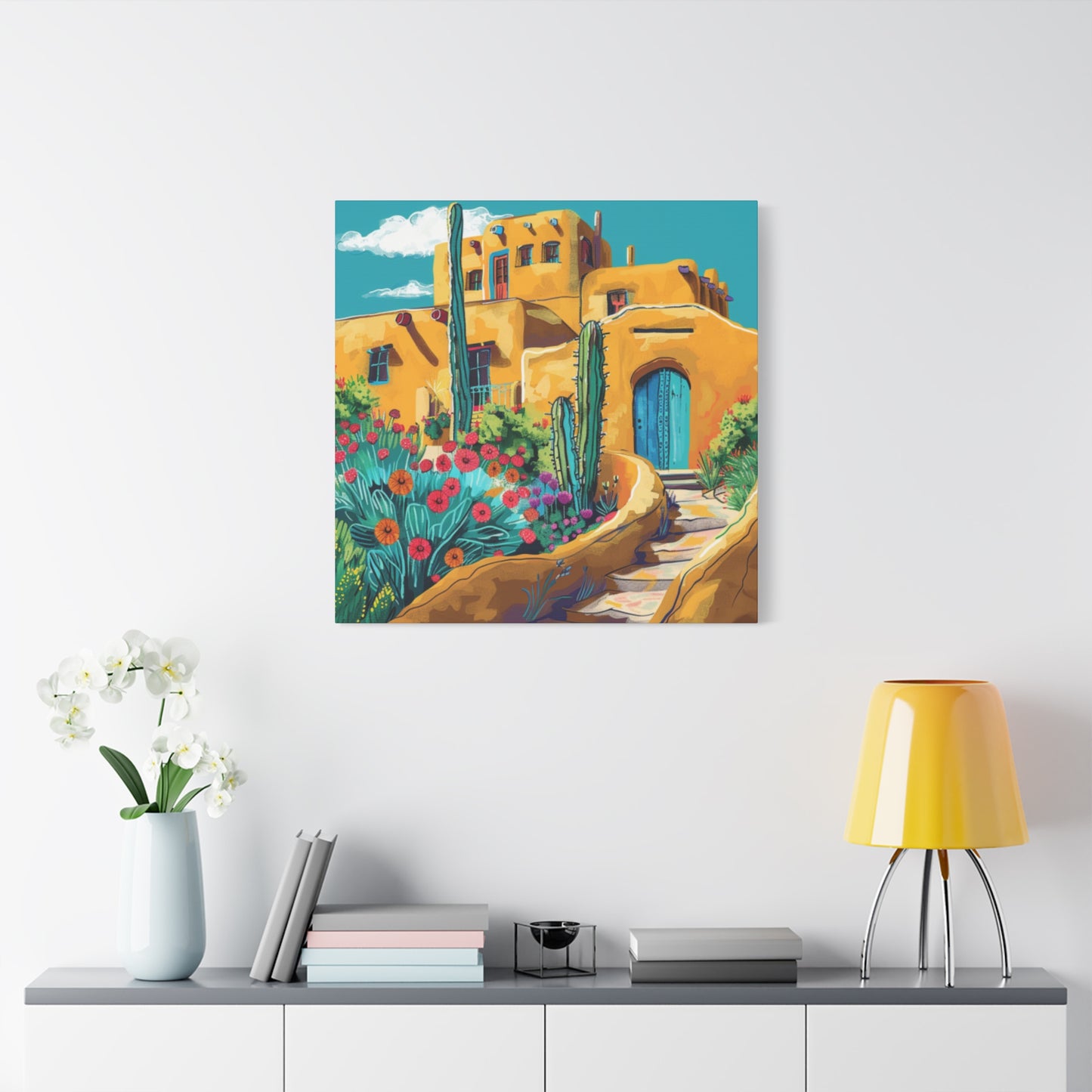 Canvas Print - Pueblo Village 101
