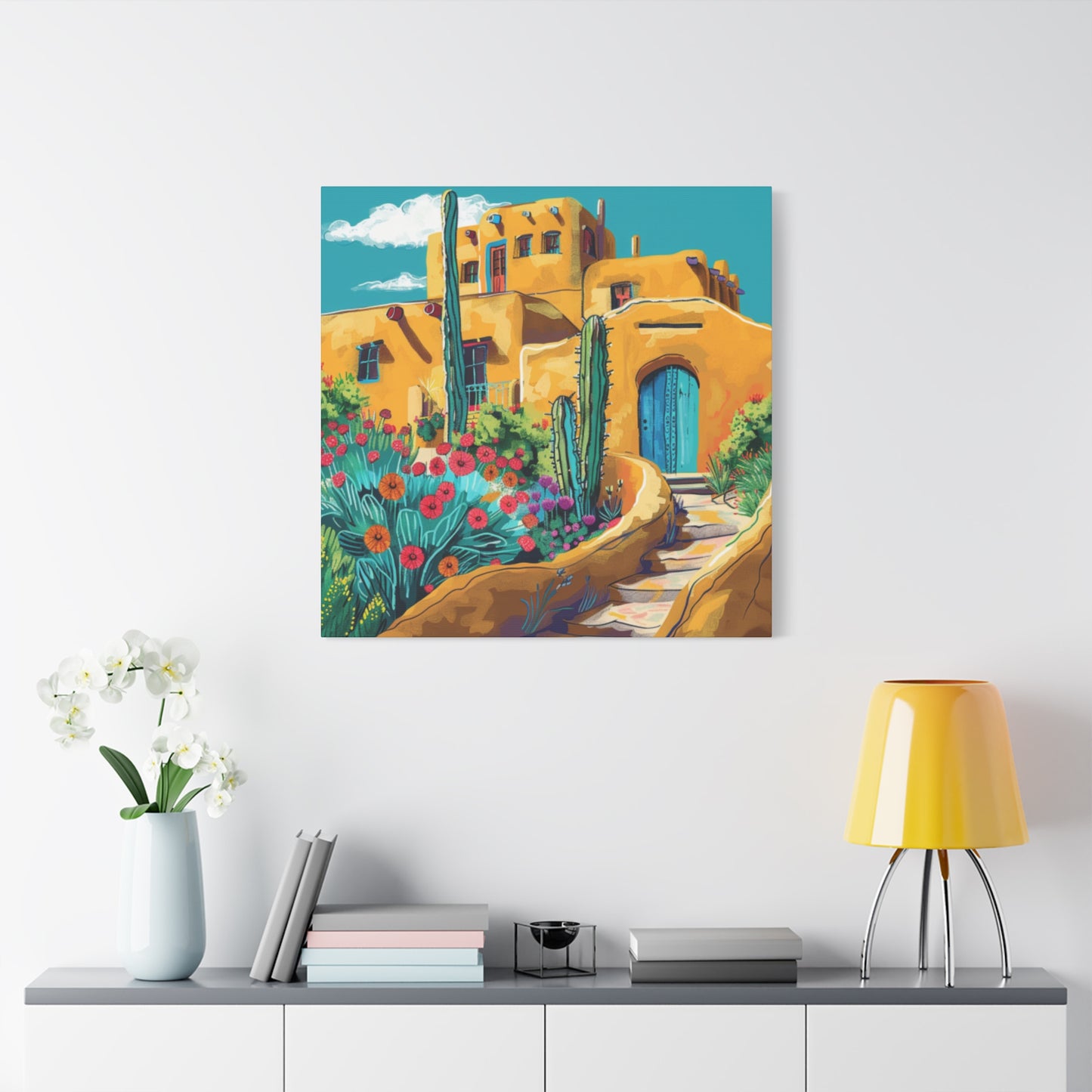 Canvas Print - Pueblo Village 101
