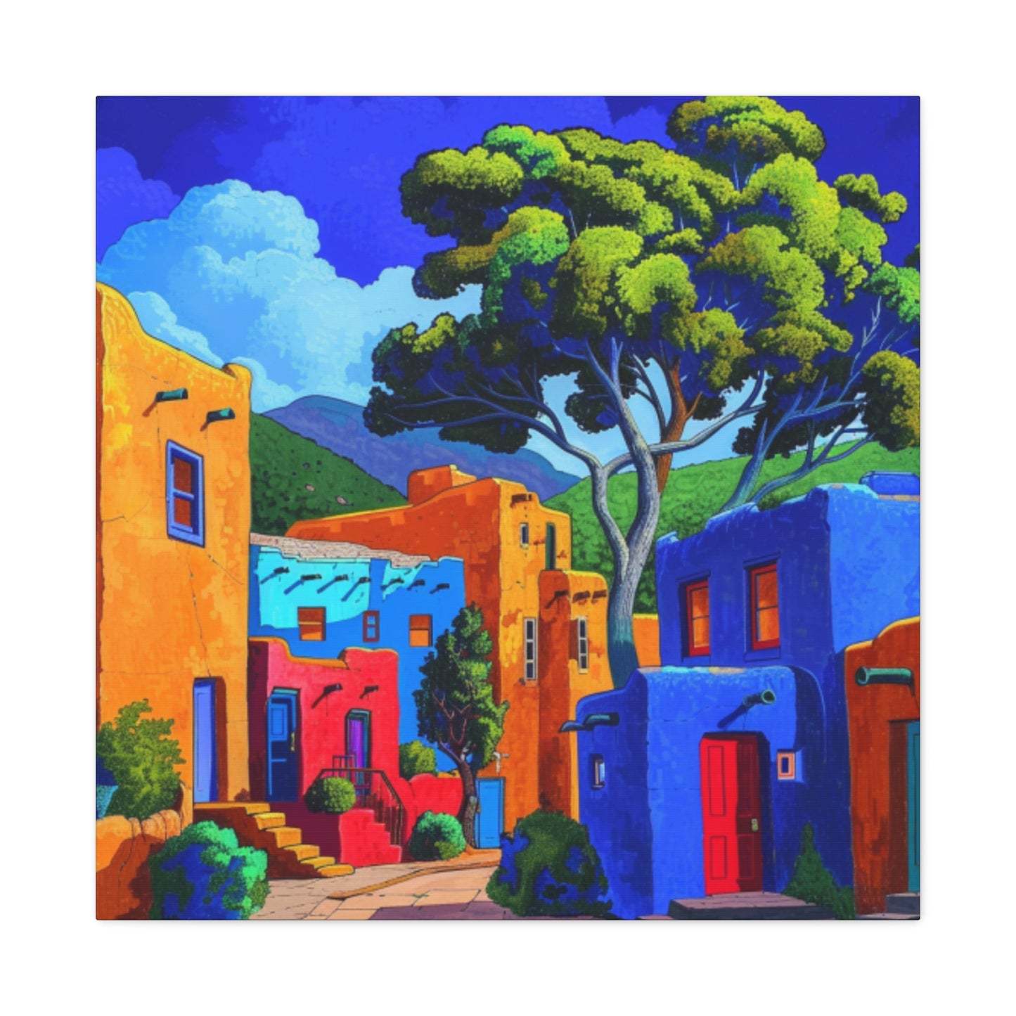 Canvas Wall Art- Santa Fe Hills BB