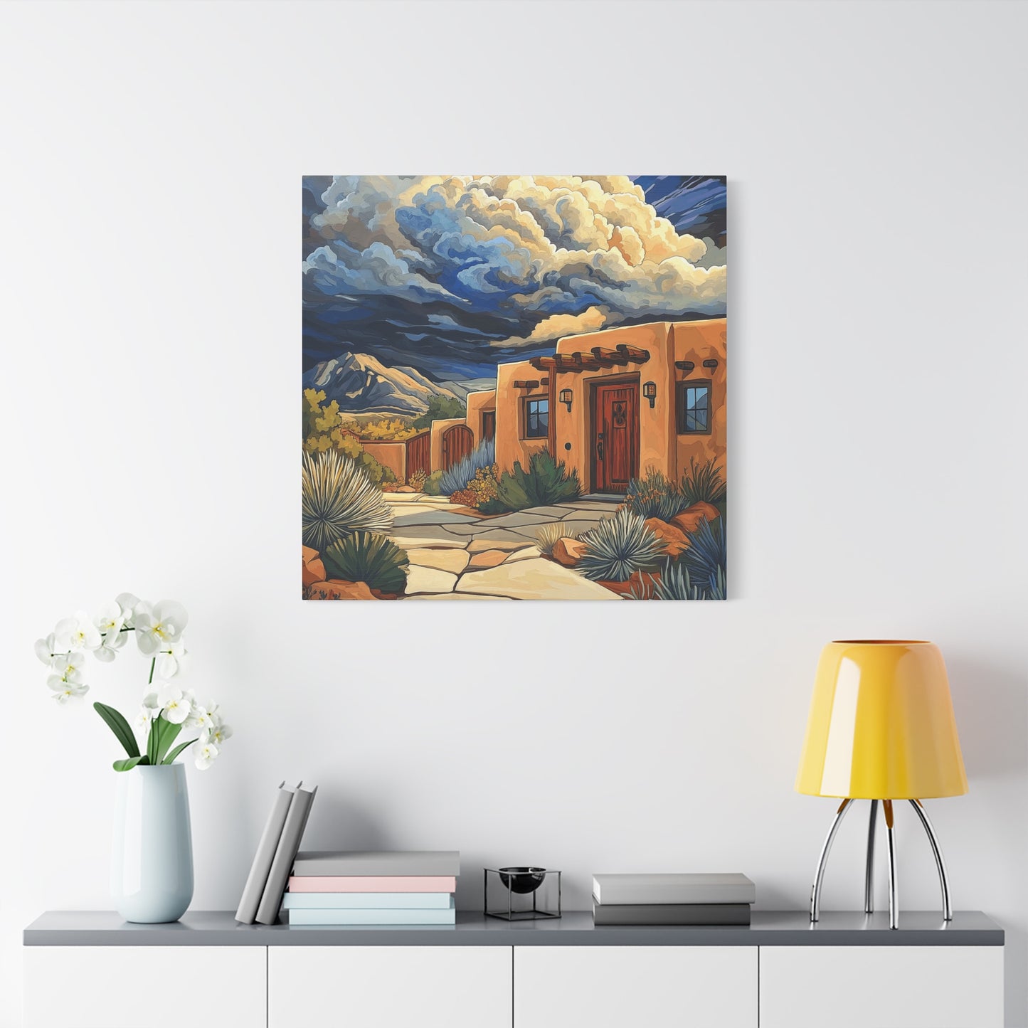Southwestern Landscape Canvas Art - Stretched Wall Decor