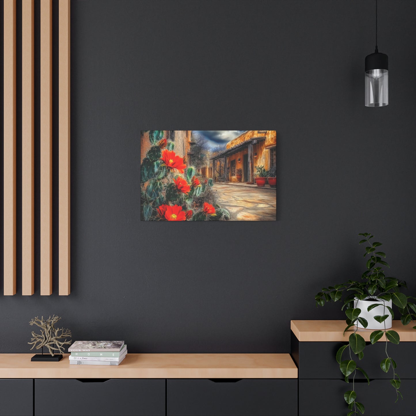 Canvas Print - NM Cacti Village Too