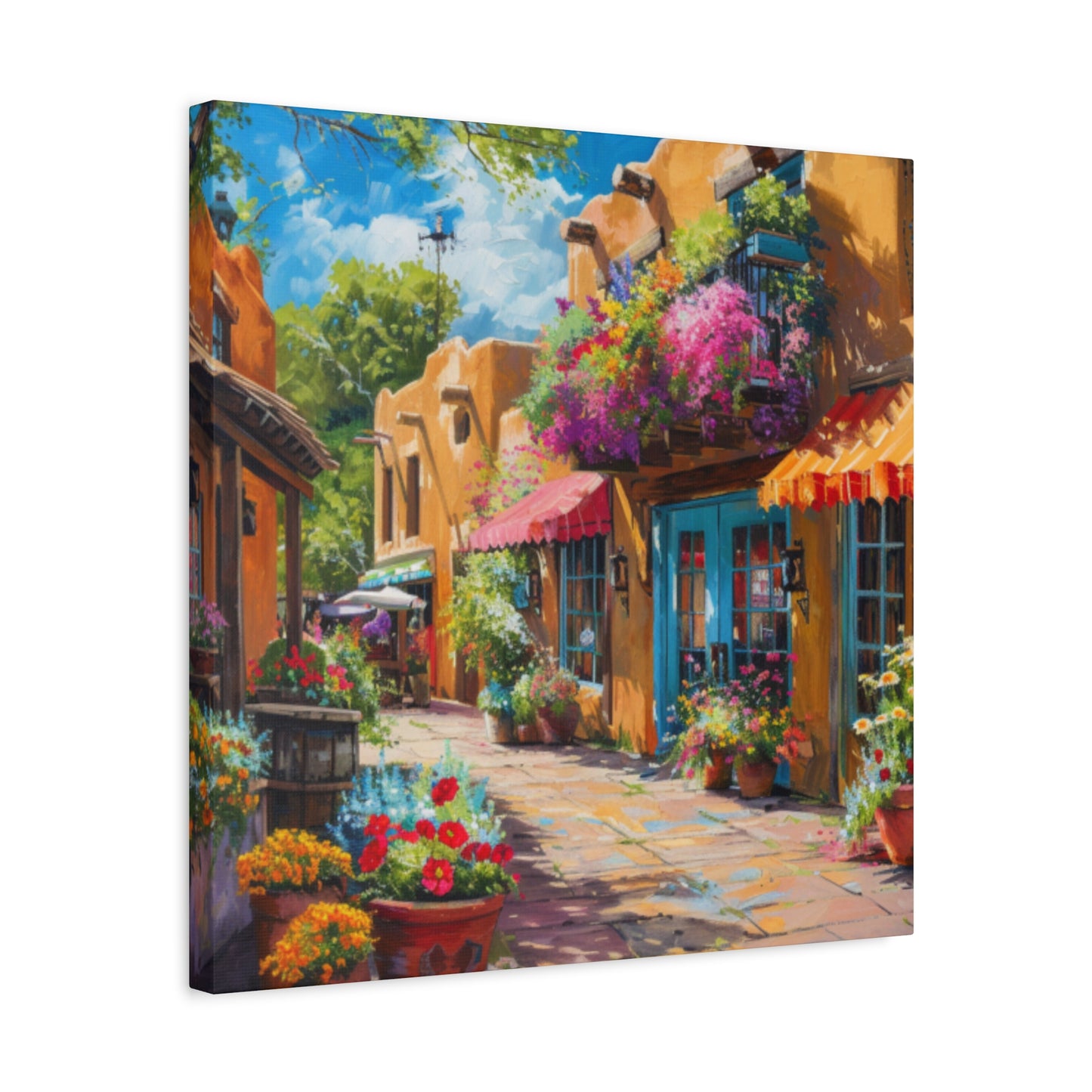 Canvas Print Santa Fe Street