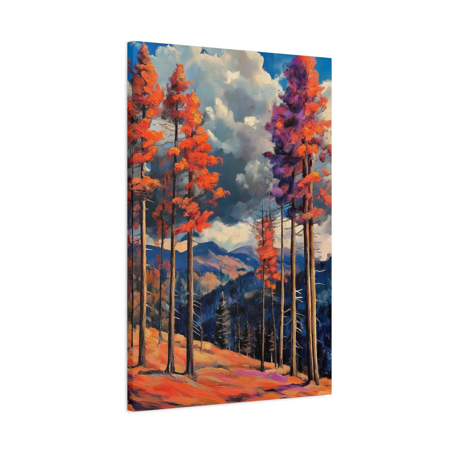 Autumn Landscape Canvas Print – Stunning Forest Wall Art