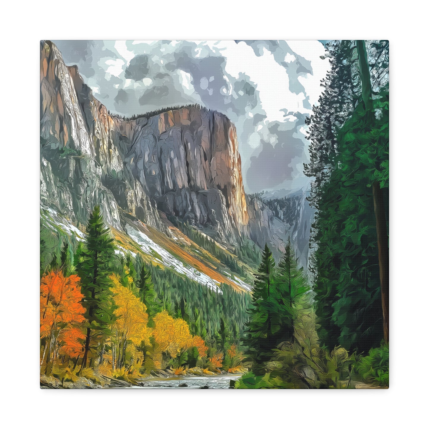 Rocky Mountains Colorful Vision