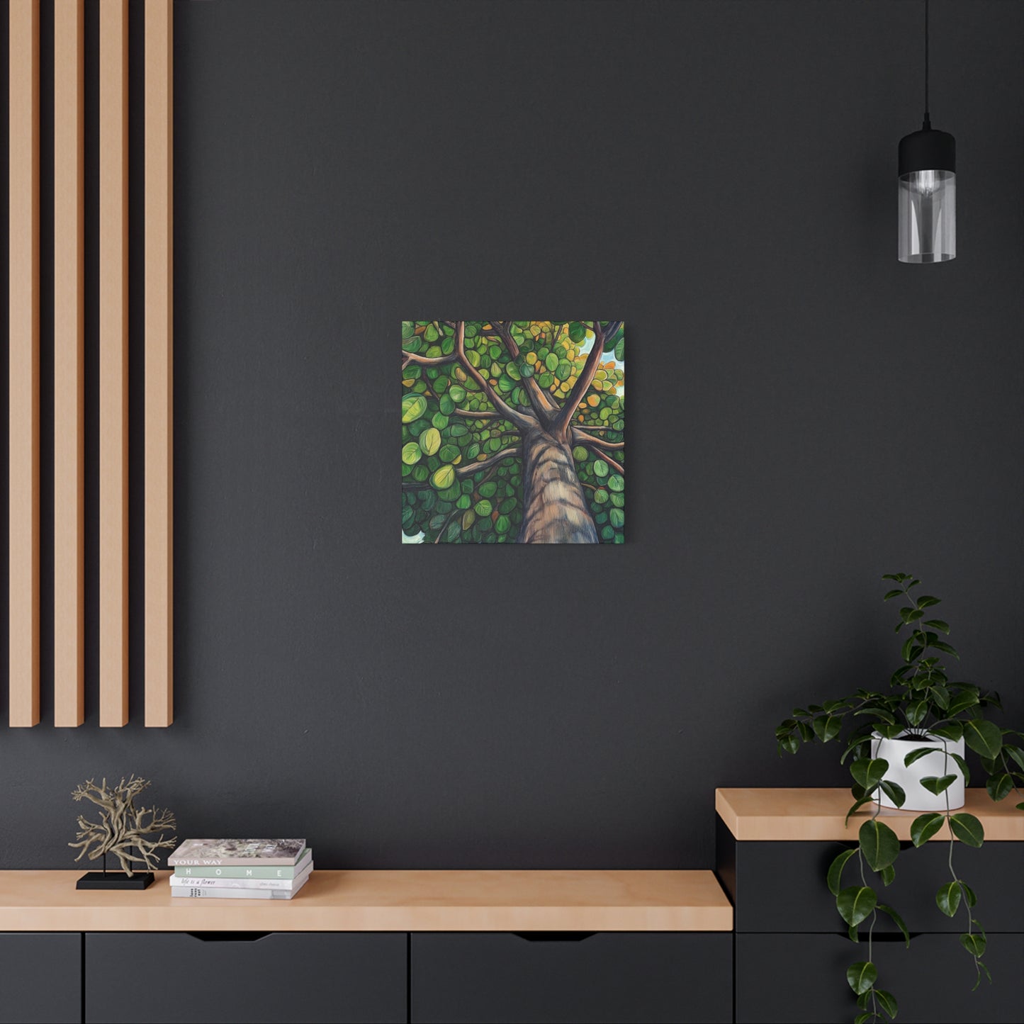 Canvas Print - Amazing Tree #4, Stretched Matte 1 25"