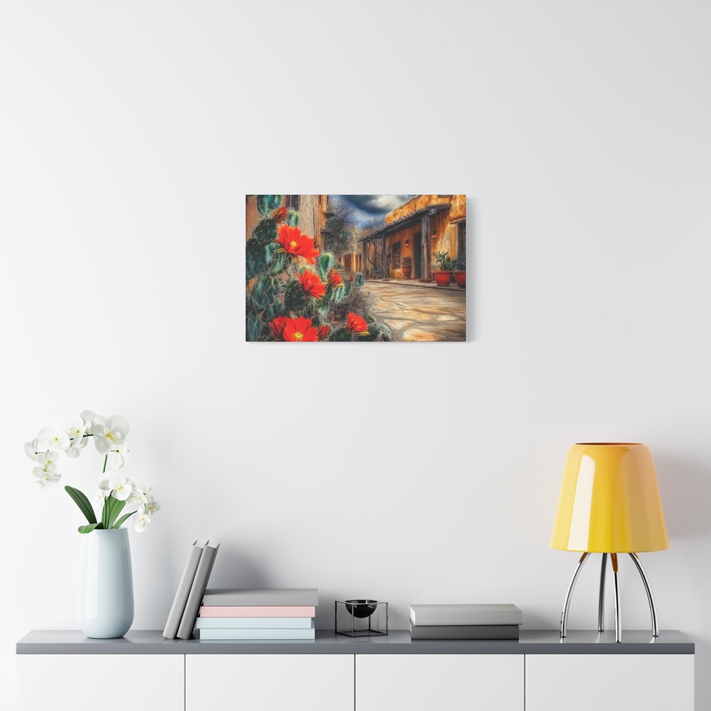 Canvas Print - NM Cacti Village Too