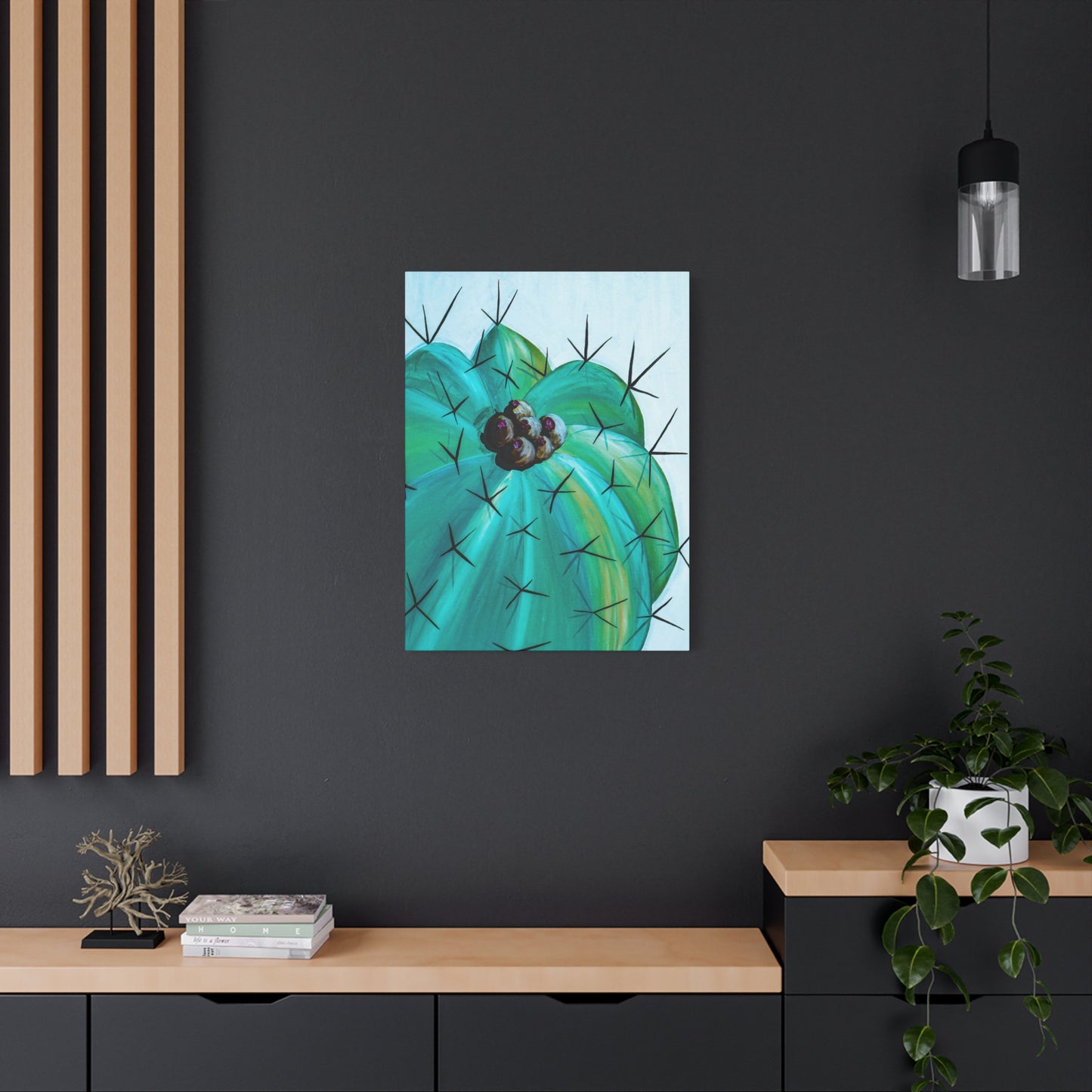Canvas Print - Barrel Cactus Two