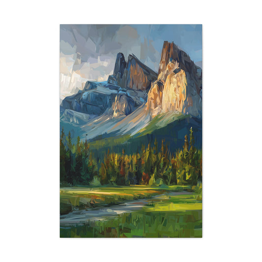 Canvas Print - Rockies Beauty #3