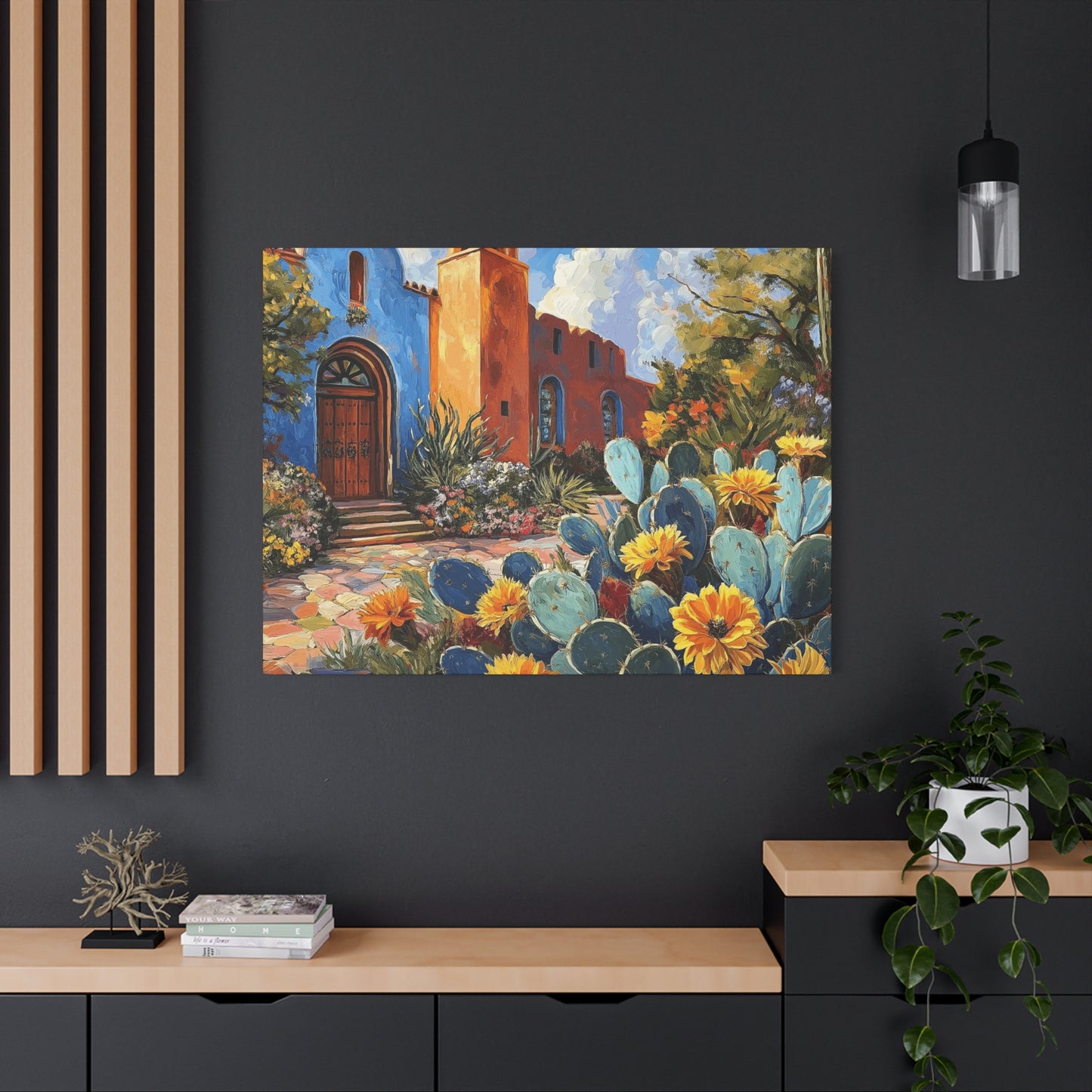 Vibrant Southwestern Landscape Canvas Art