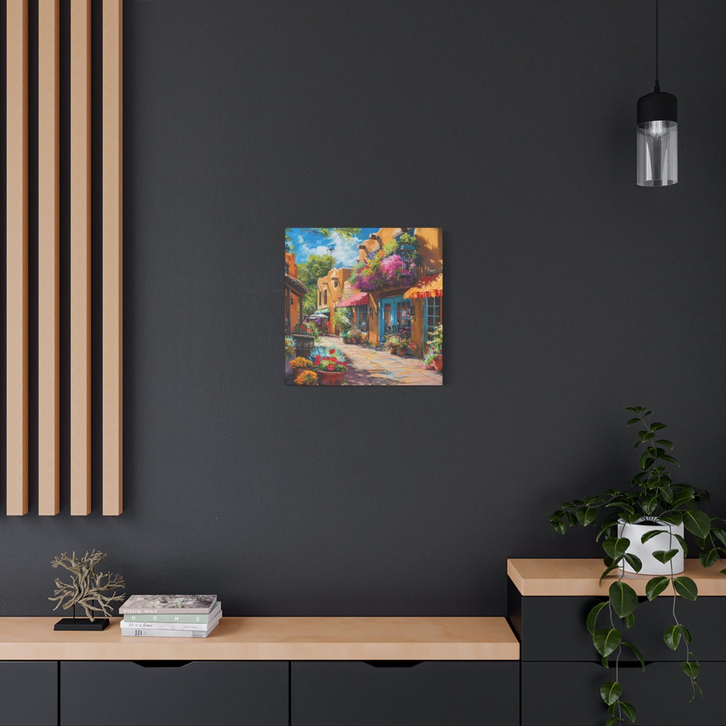 Canvas Print Santa Fe Street