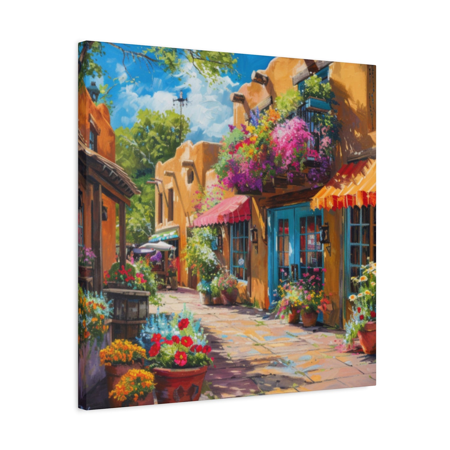 Canvas Print Santa Fe Street