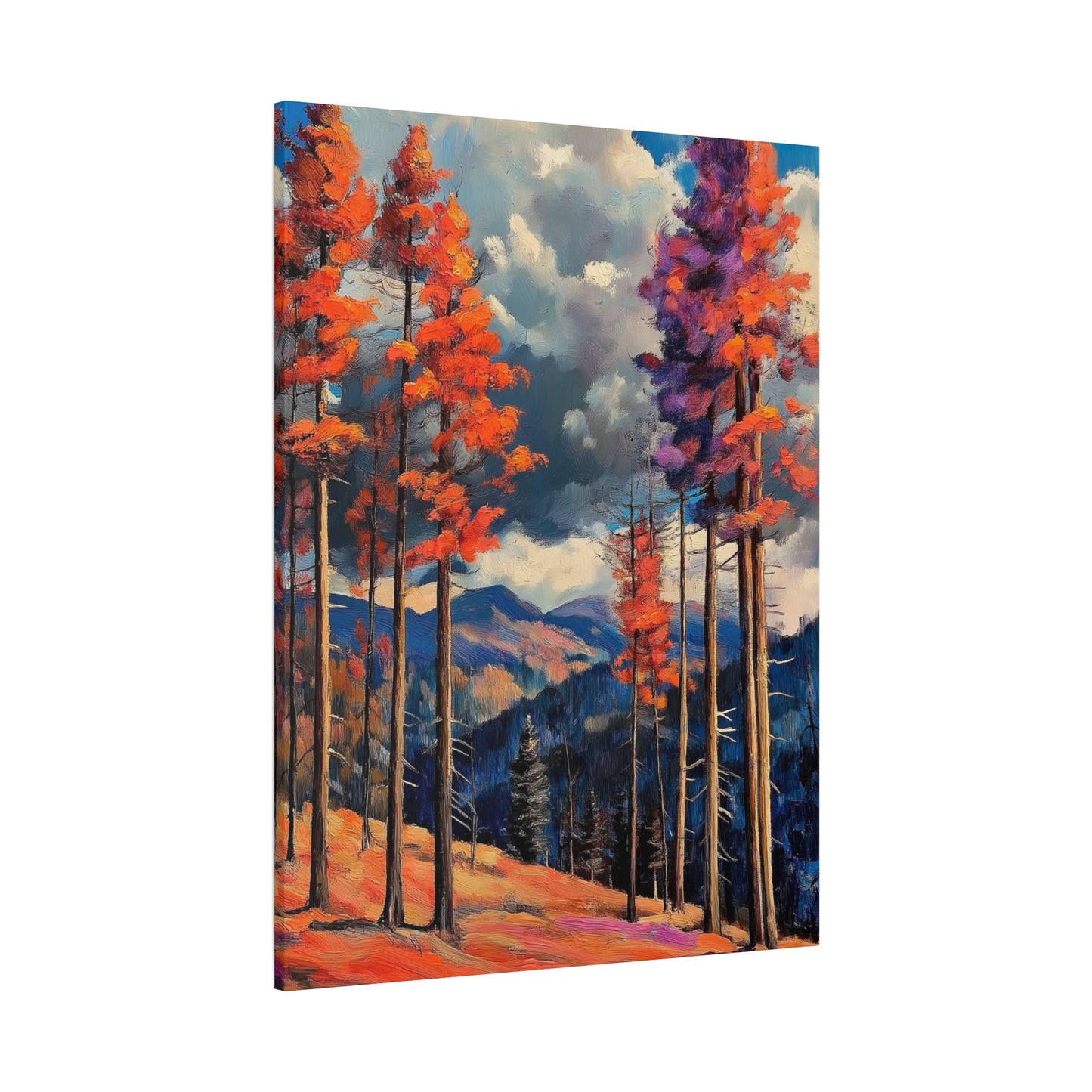 Autumn Landscape Canvas Print – Stunning Forest Wall Art