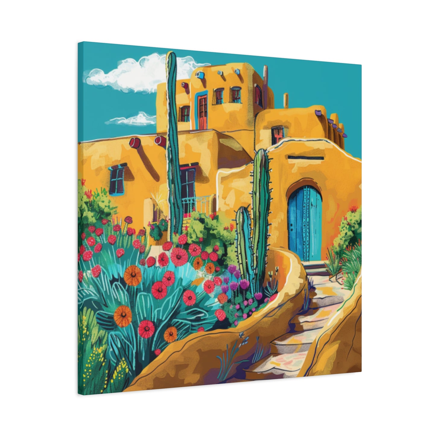 Canvas Print - Pueblo Village 101