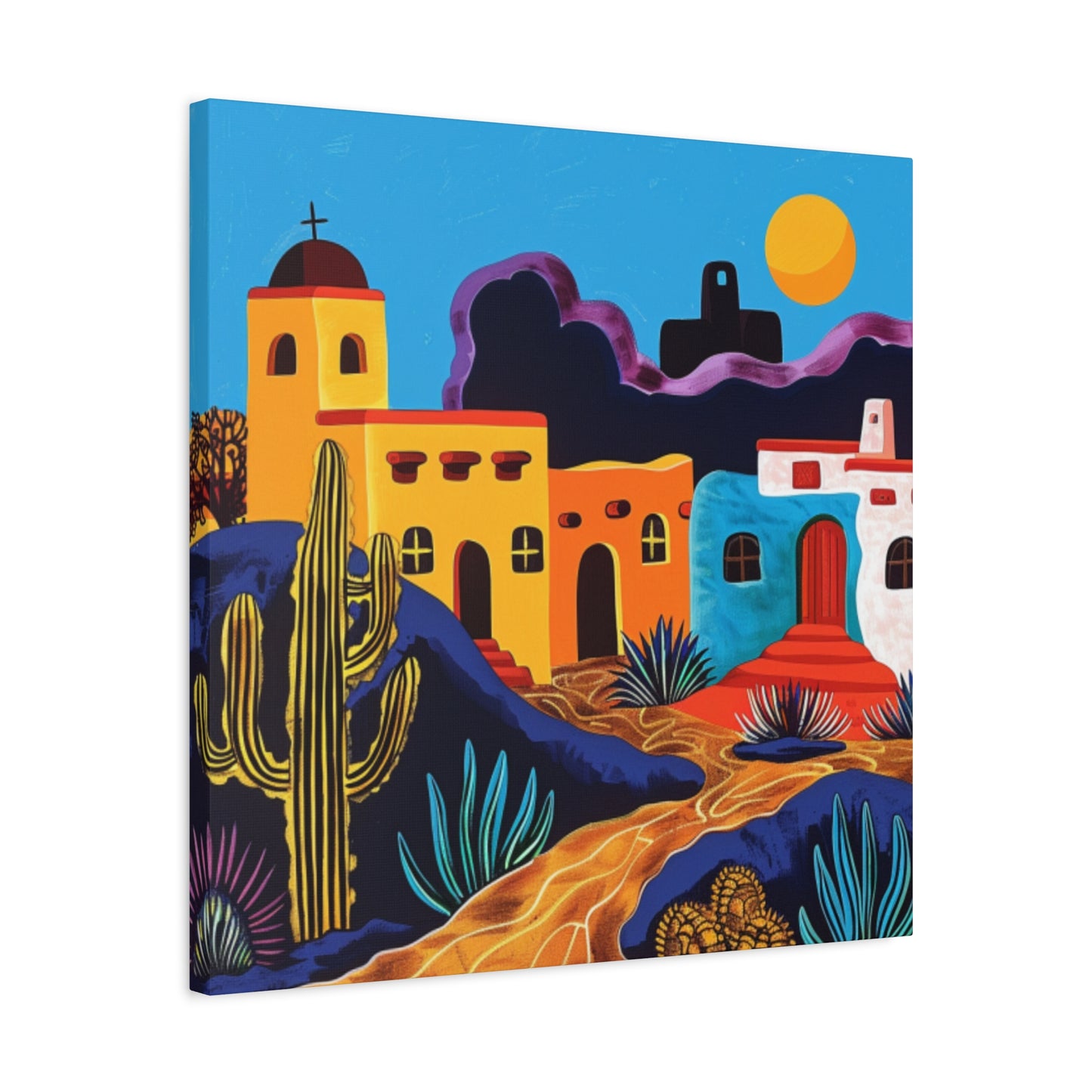 Canvas Wall Art - Bold Street 22 Santa Fe