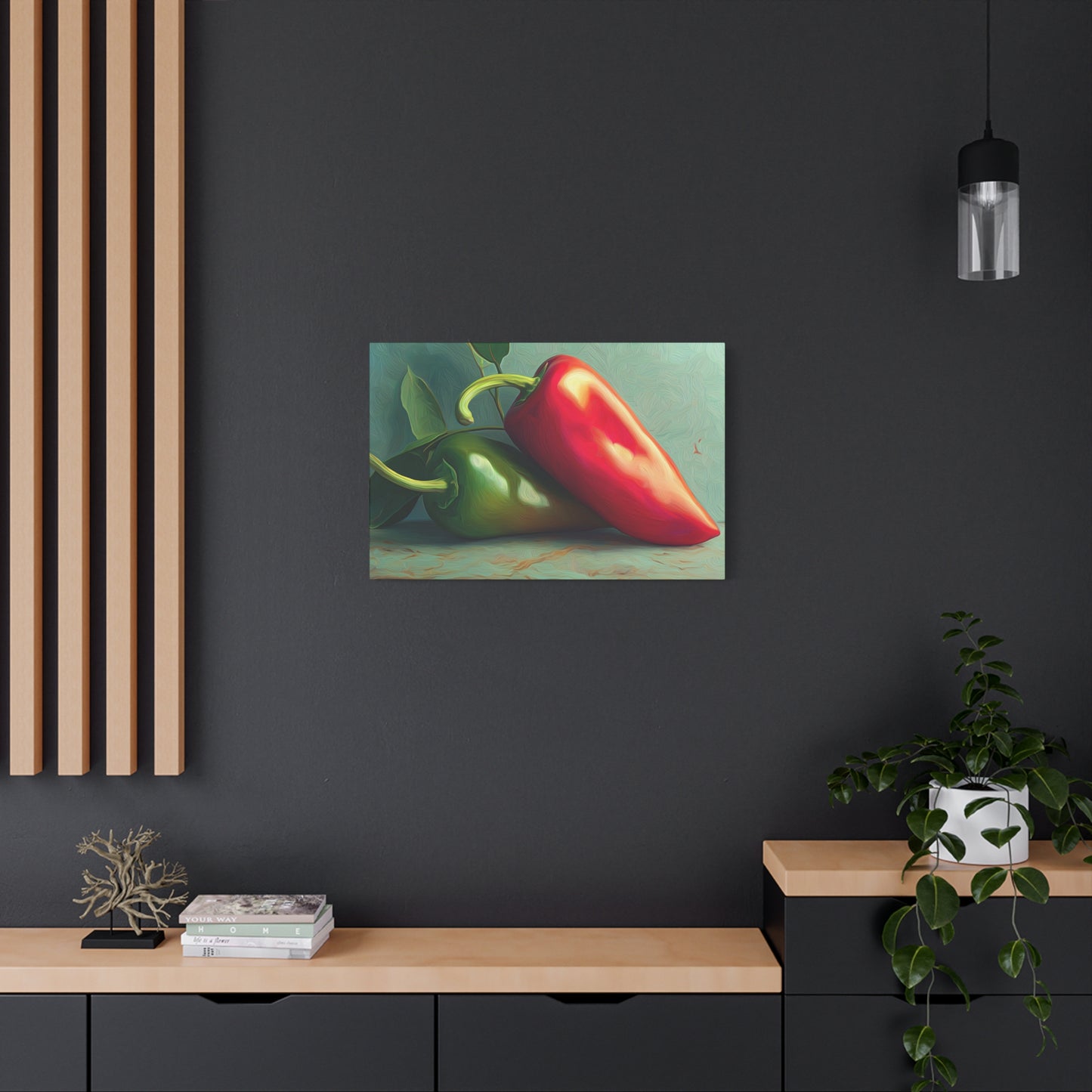 Canvas Print Fashionable Chili Q2