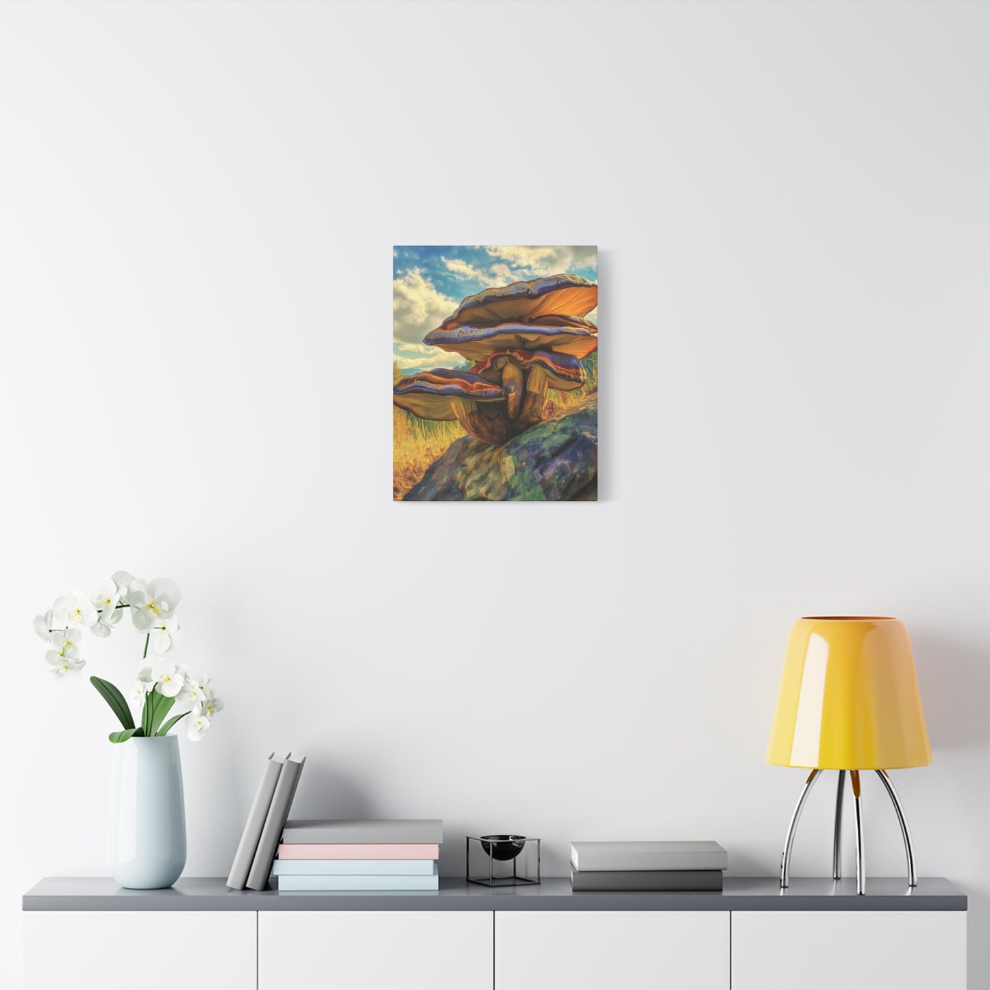 Canvas Print - Rockies Mushroom Purple