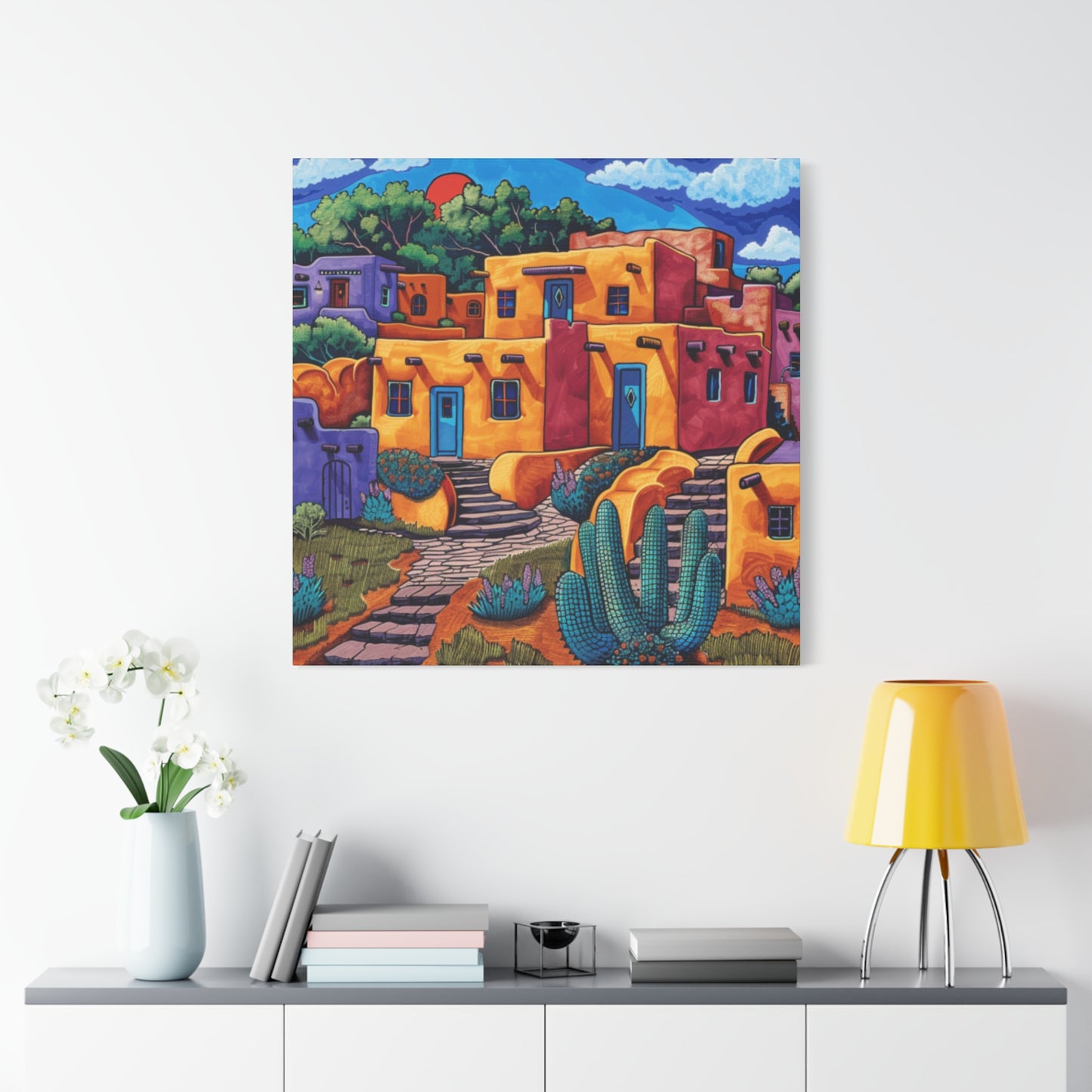 Canvas Print - Santa Fe Pueblo 22