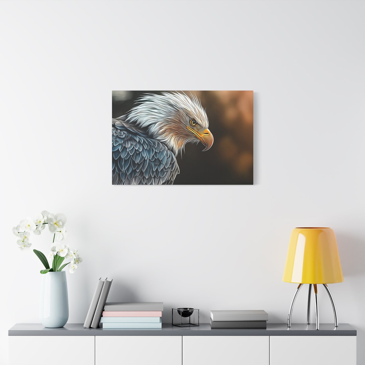 Eagle Art Canvas - Majestic Wildlife Wall Decor