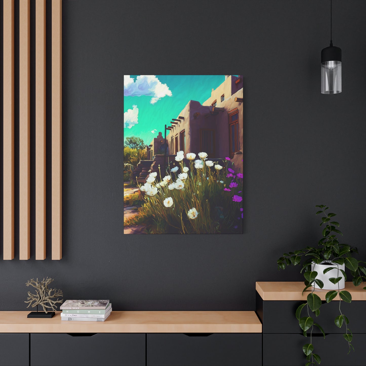 Canvas Print - NM Village 505 Mesa Rd
