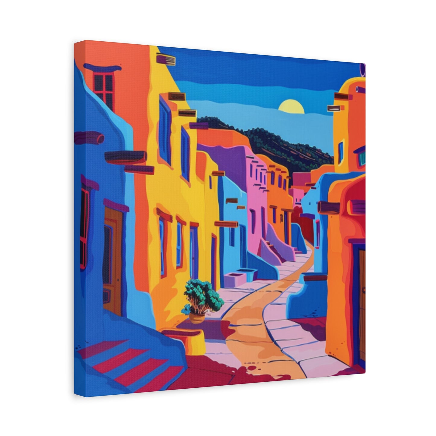 Canvas Wall Art - Santa Fe Street 405