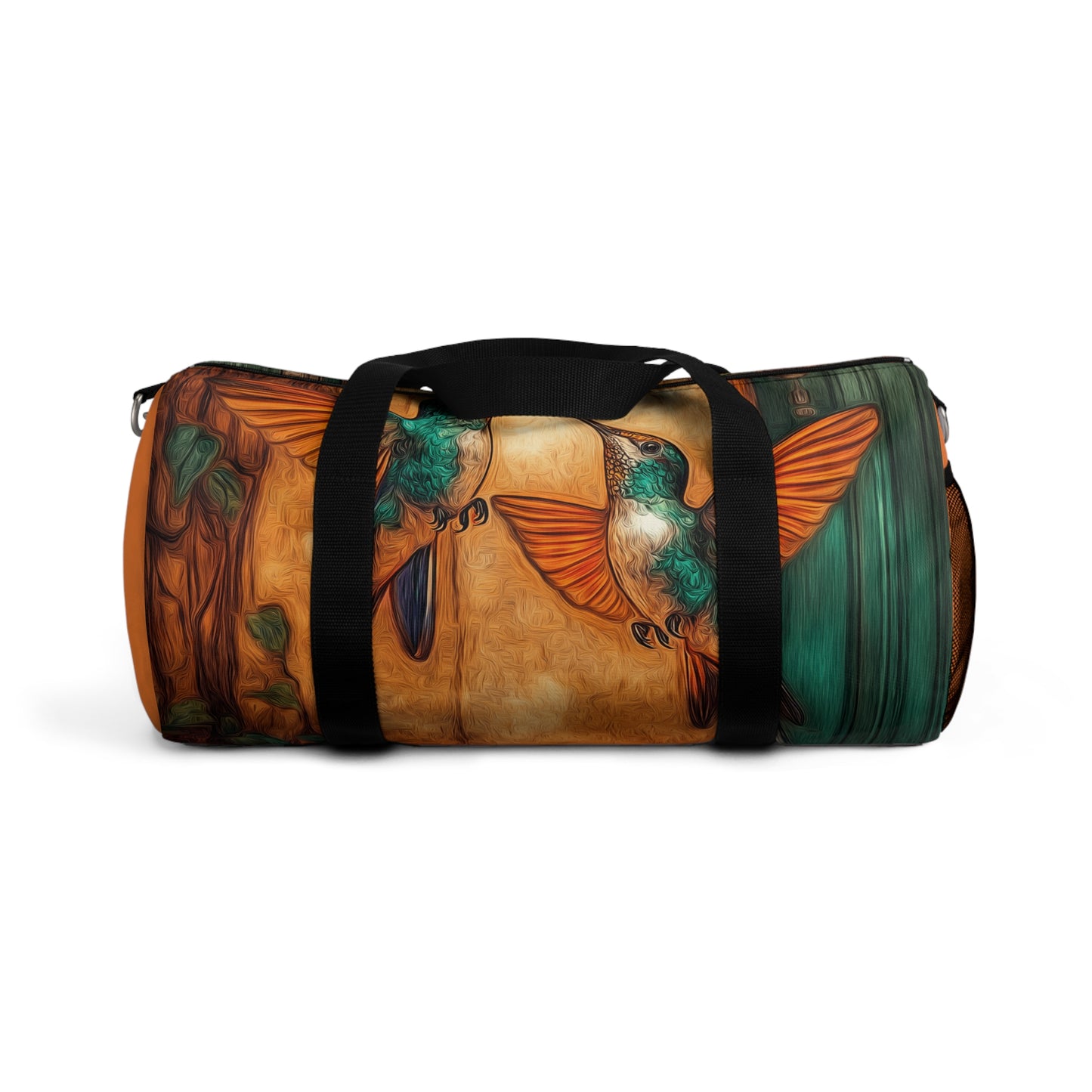Colorful Hummingbird Duffel Bag - Perfect for Gym, Travel, Weekend Getaways, Nature Lovers, and Gift Ideas
