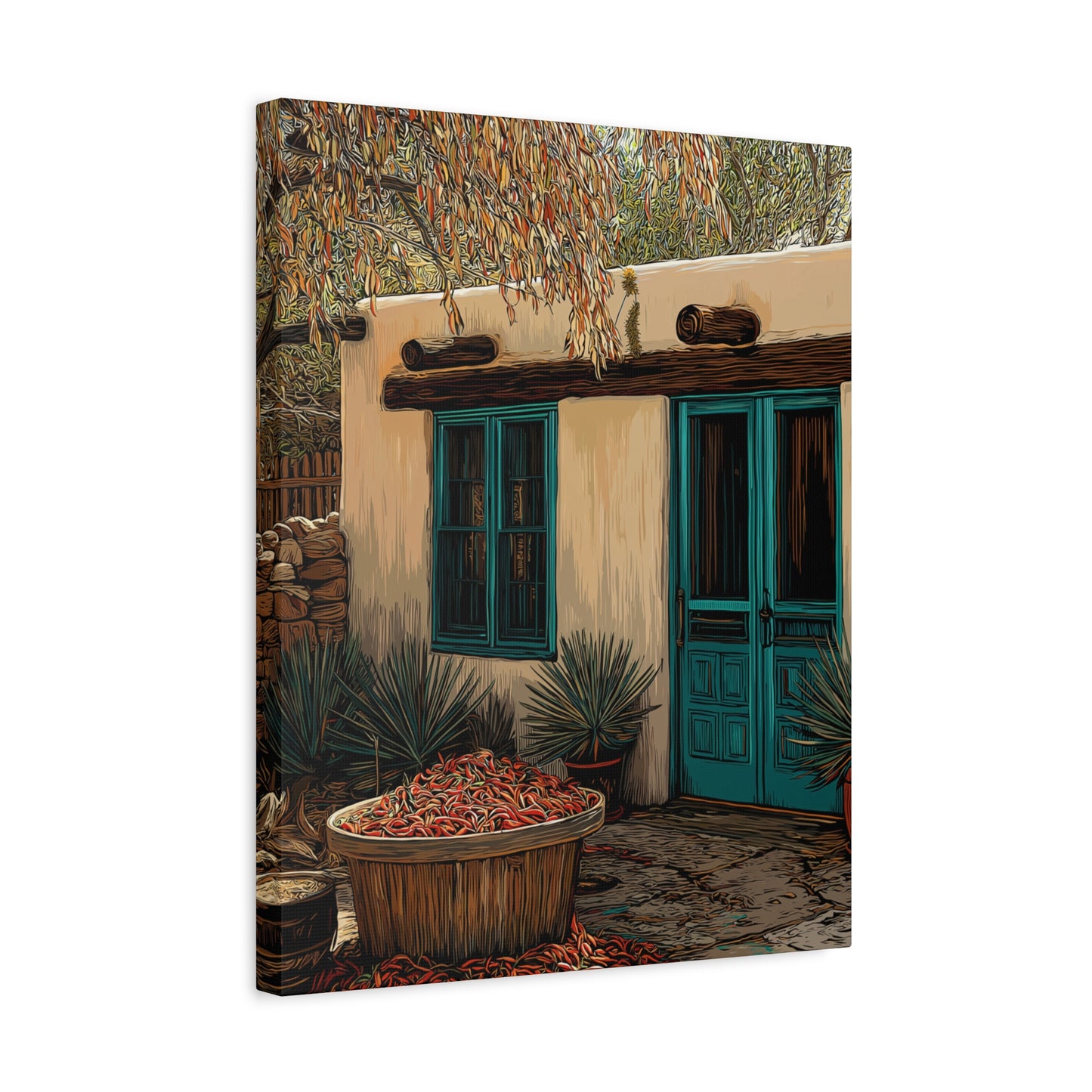 Canvas Print Rural NM Casa