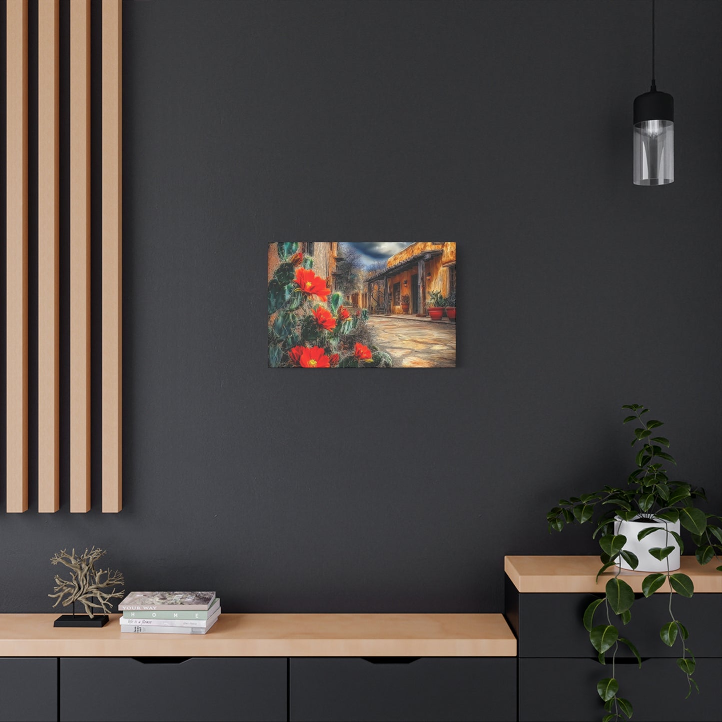 Canvas Print - NM Cacti Village Too