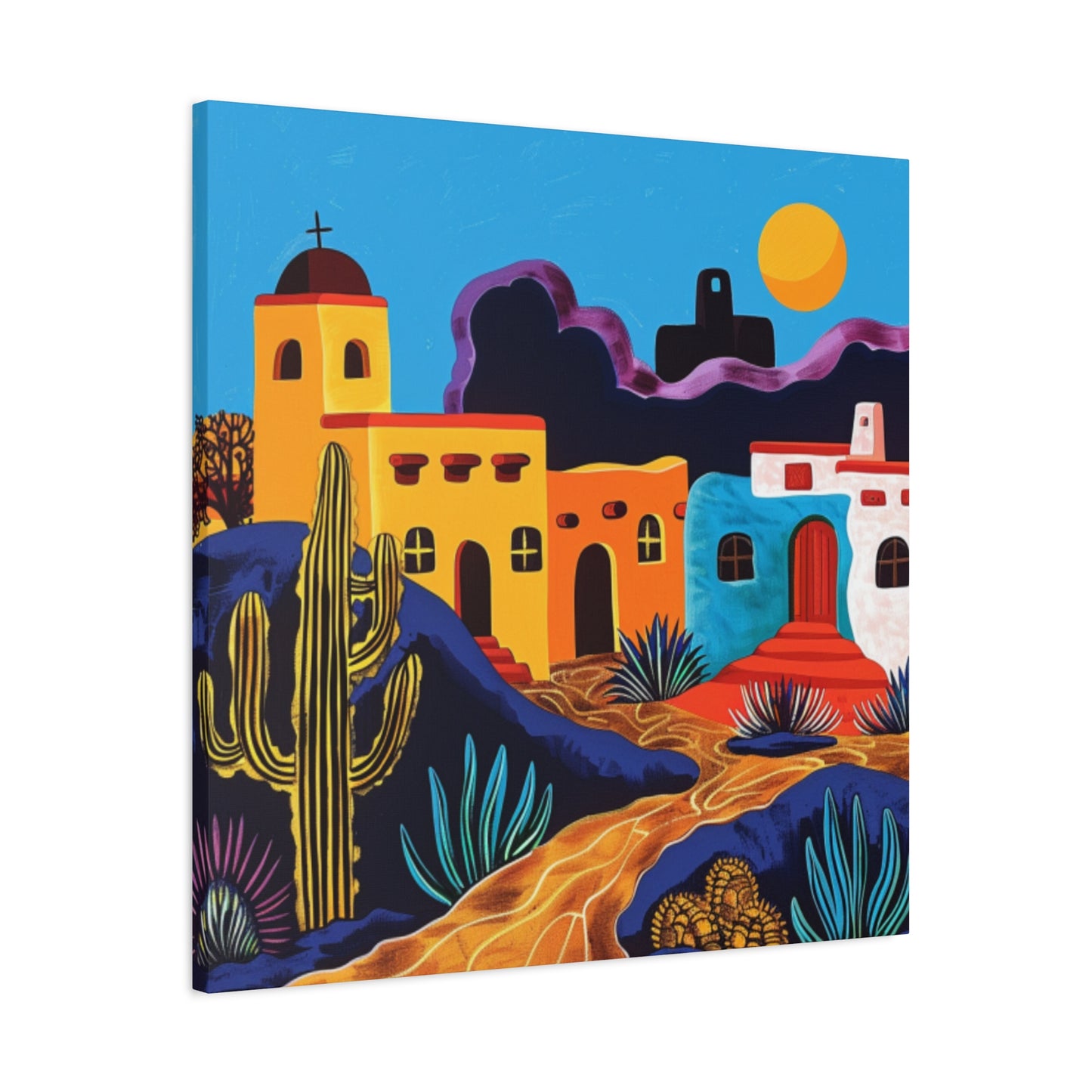 Canvas Wall Art - Bold Street 22 Santa Fe