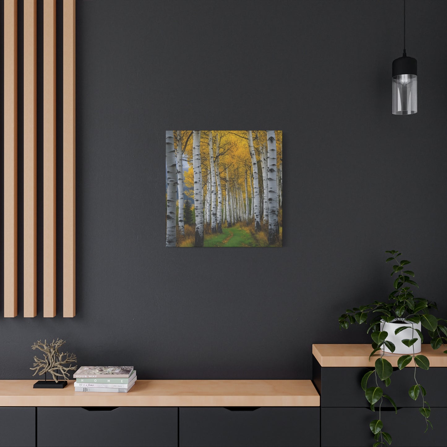 Canvas Print - Colorado Aspen V2