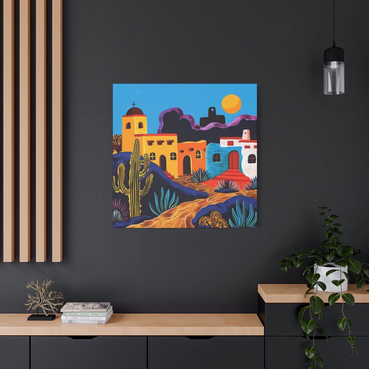 Canvas Wall Art - Bold Street 22 Santa Fe