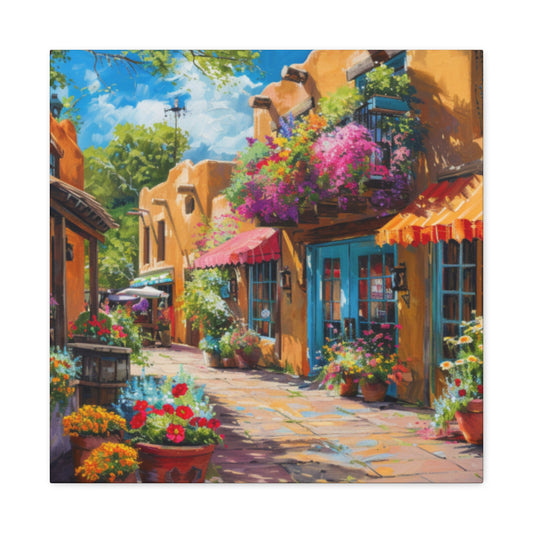 Canvas Print Santa Fe Street