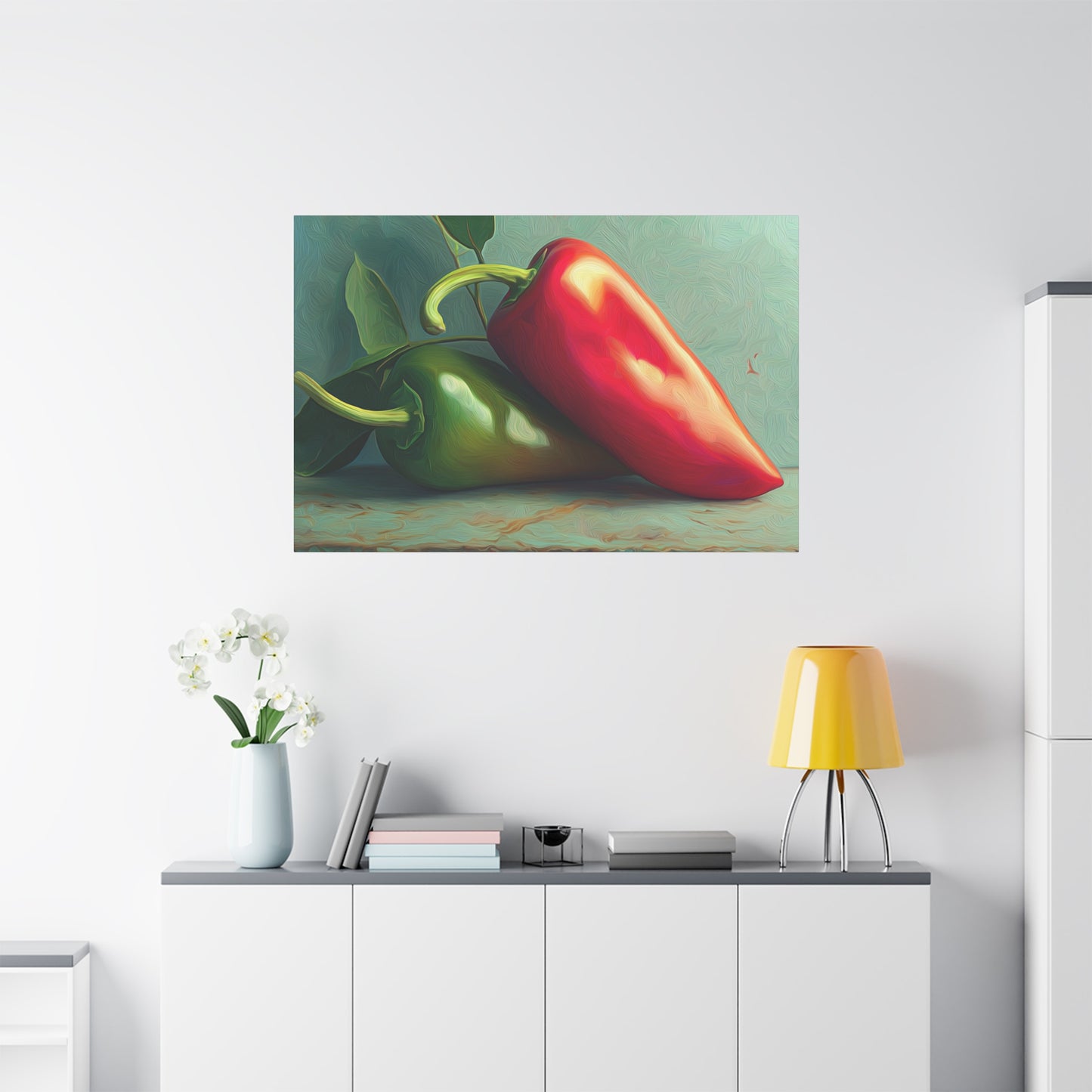 Canvas Print Fashionable Chili Q2