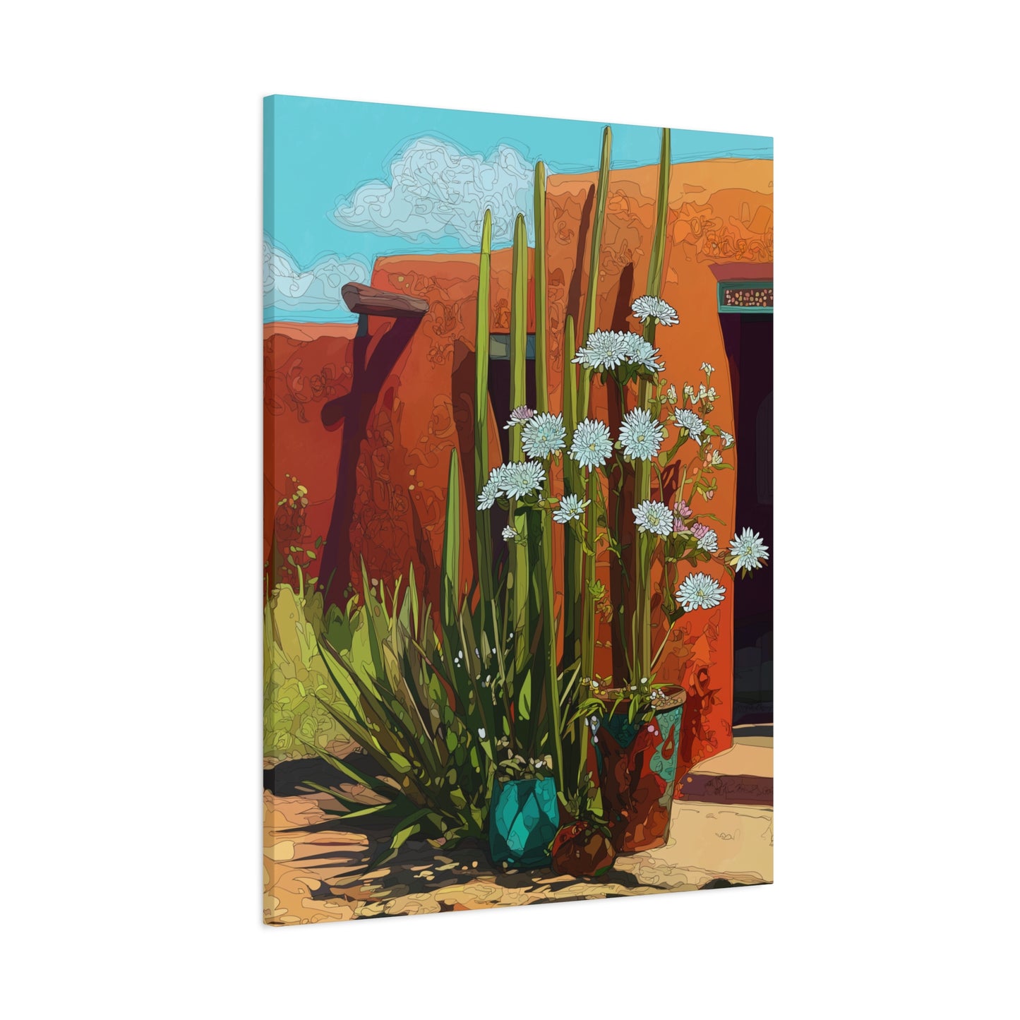 Canvas Print Santa Fe Casa #8