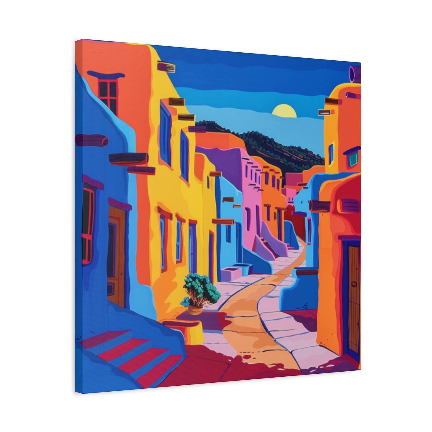 Canvas Wall Art - Santa Fe Street 405