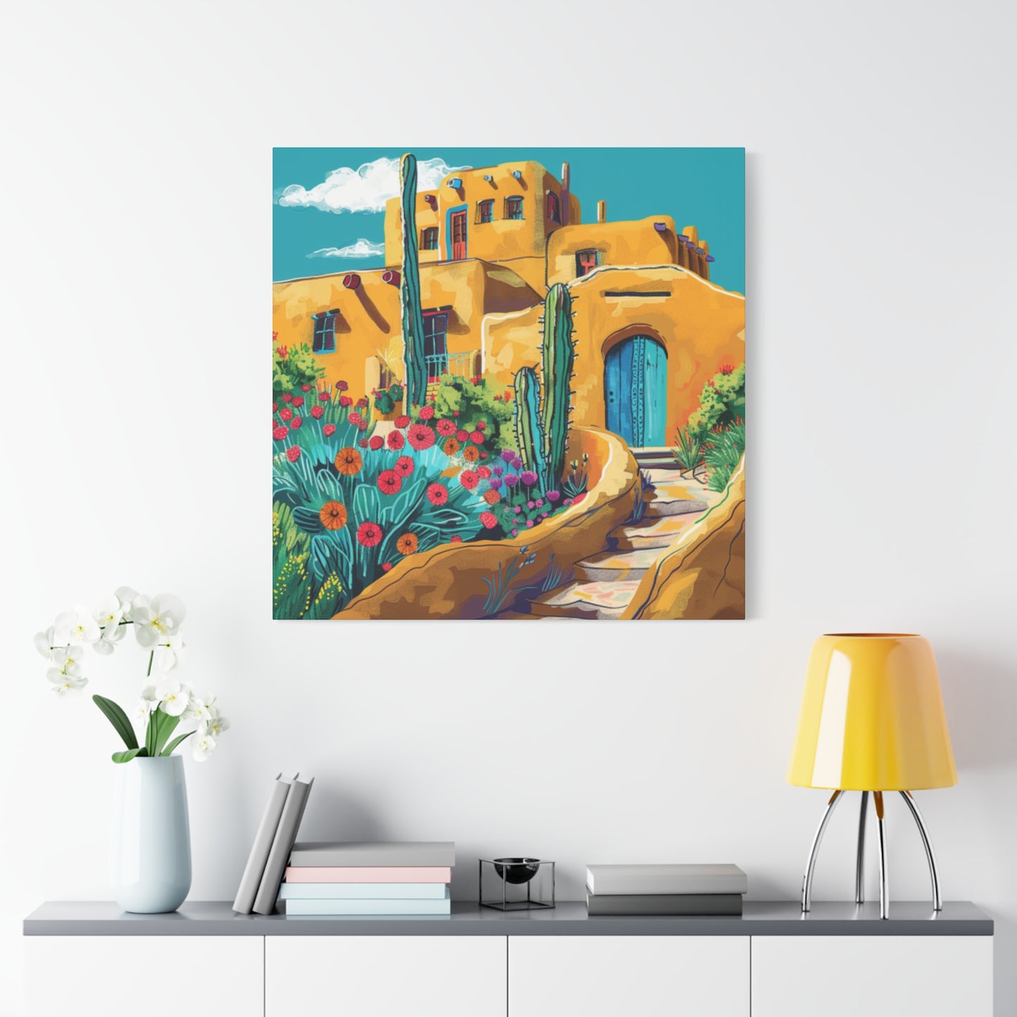 Canvas Print - Pueblo Village 101
