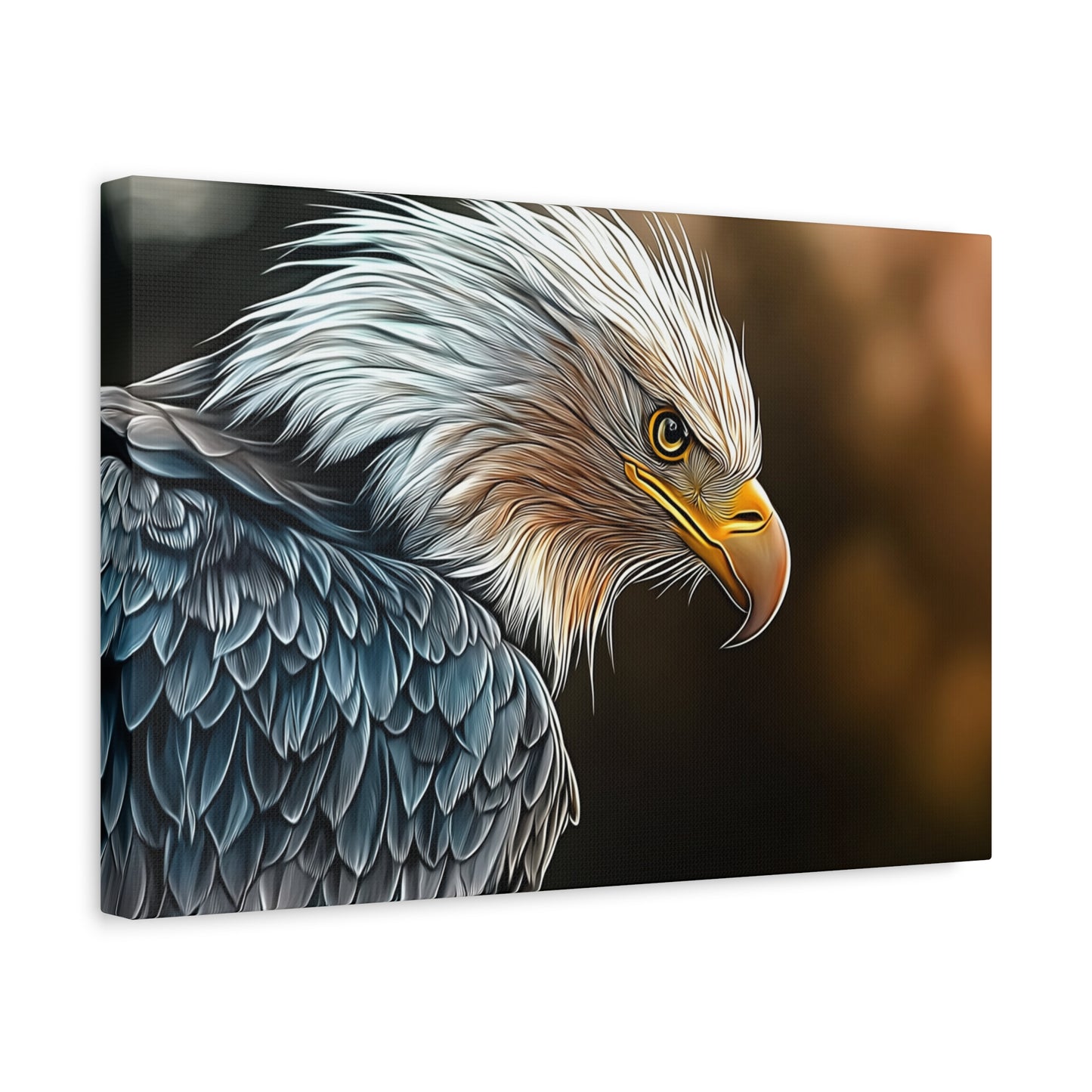 Eagle Art Canvas - Majestic Wildlife Wall Decor